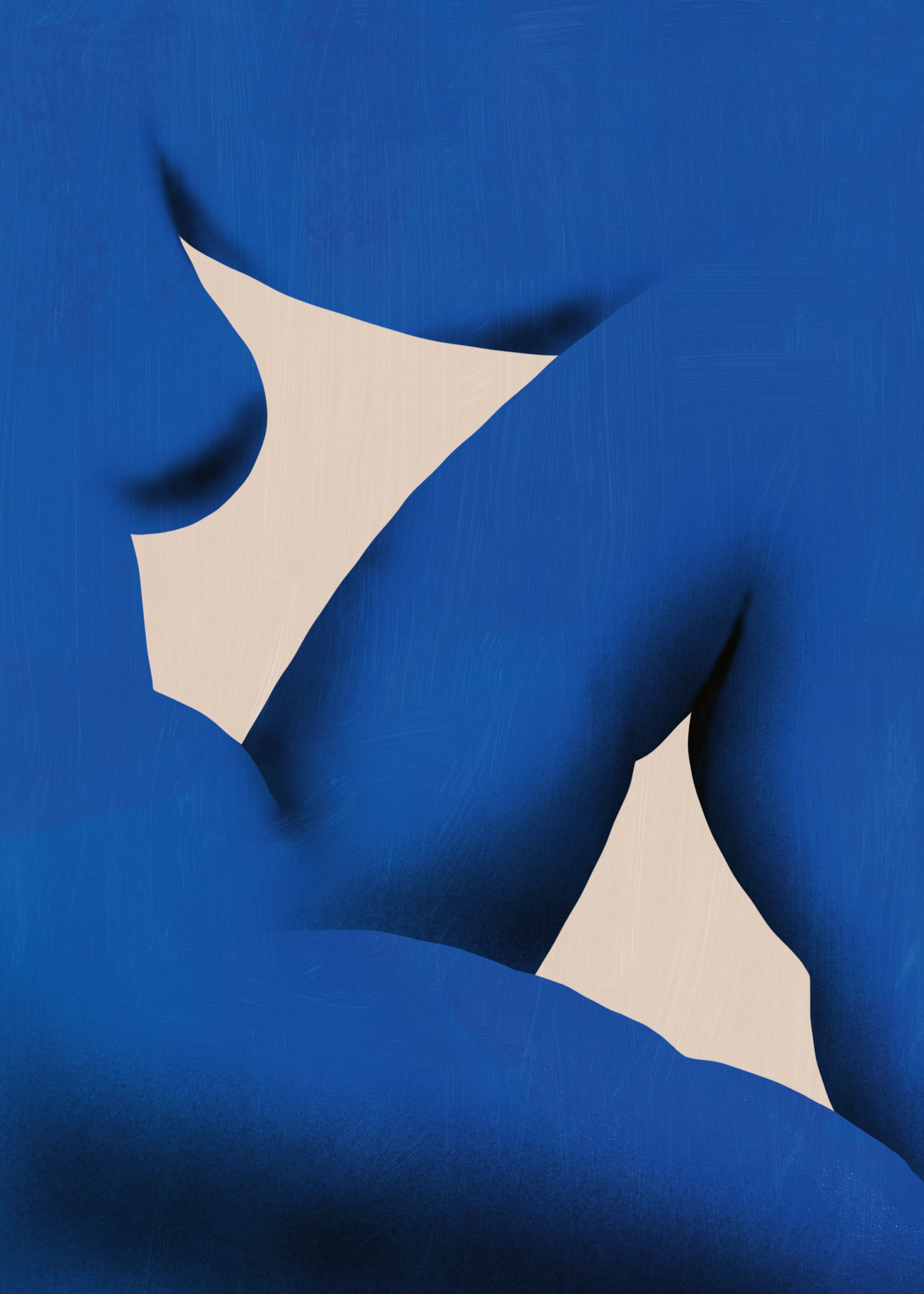 Abrazo Azul Póster 0