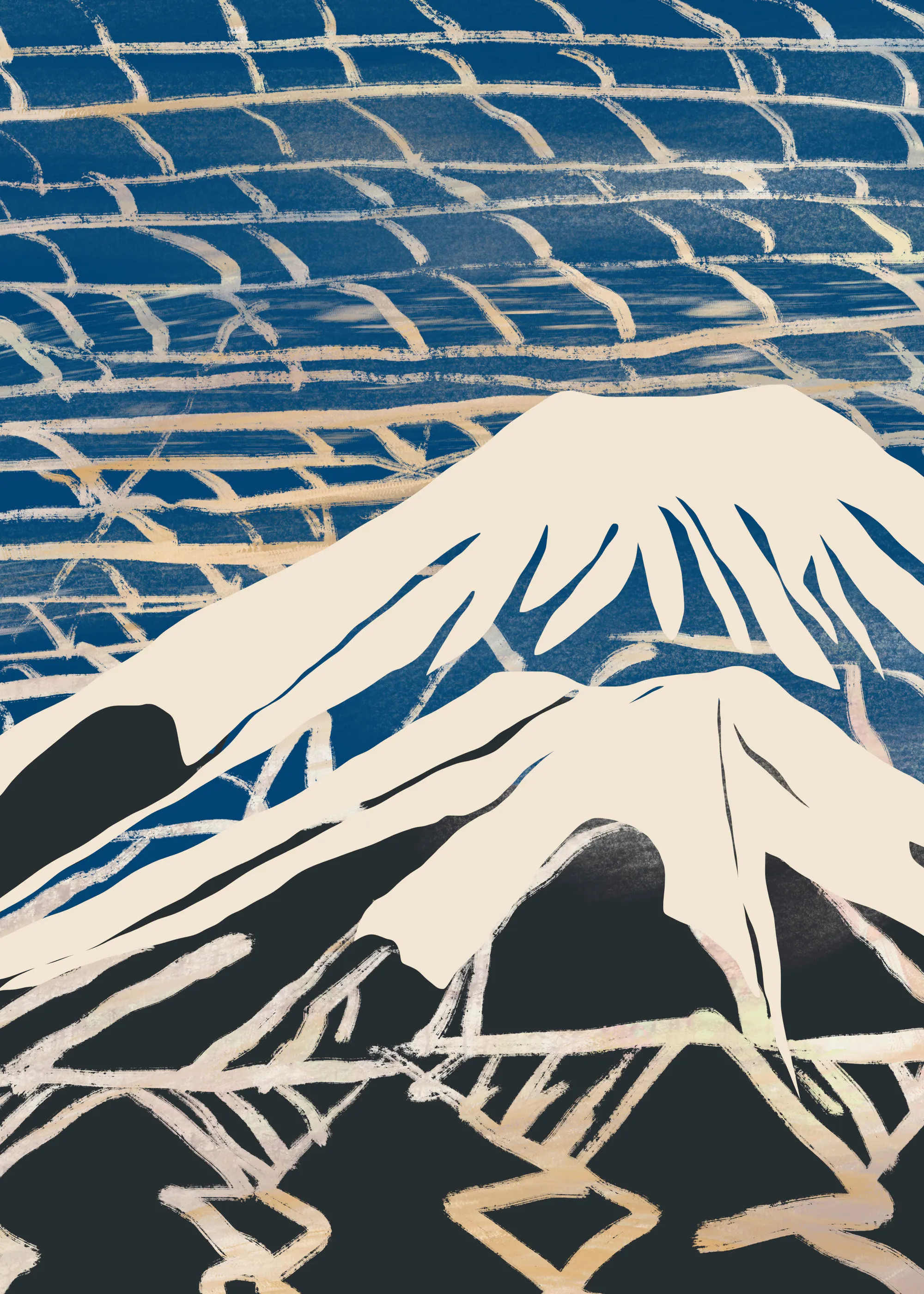 Mountain Waves Poster 0