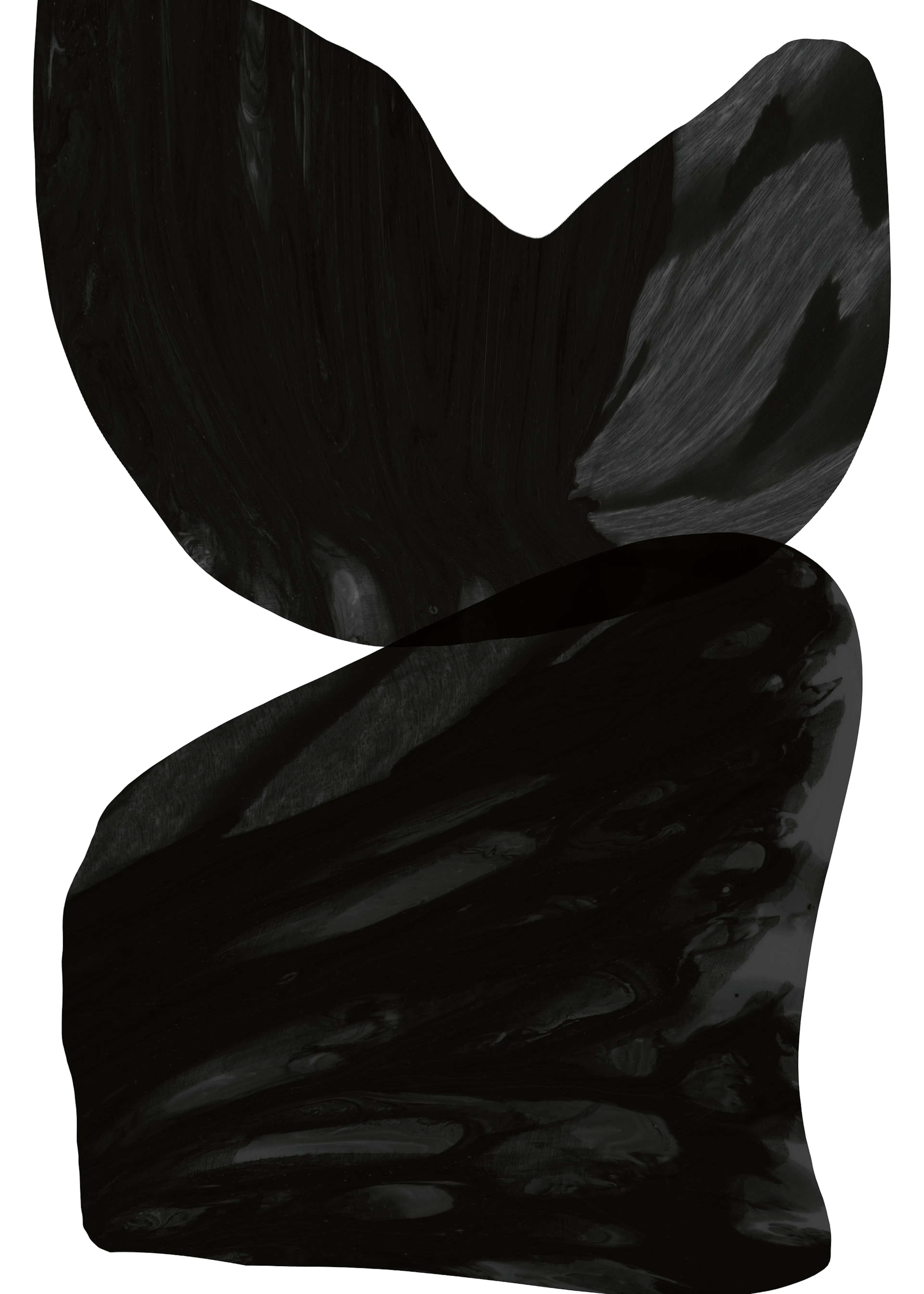 Black Abstract Poster 0