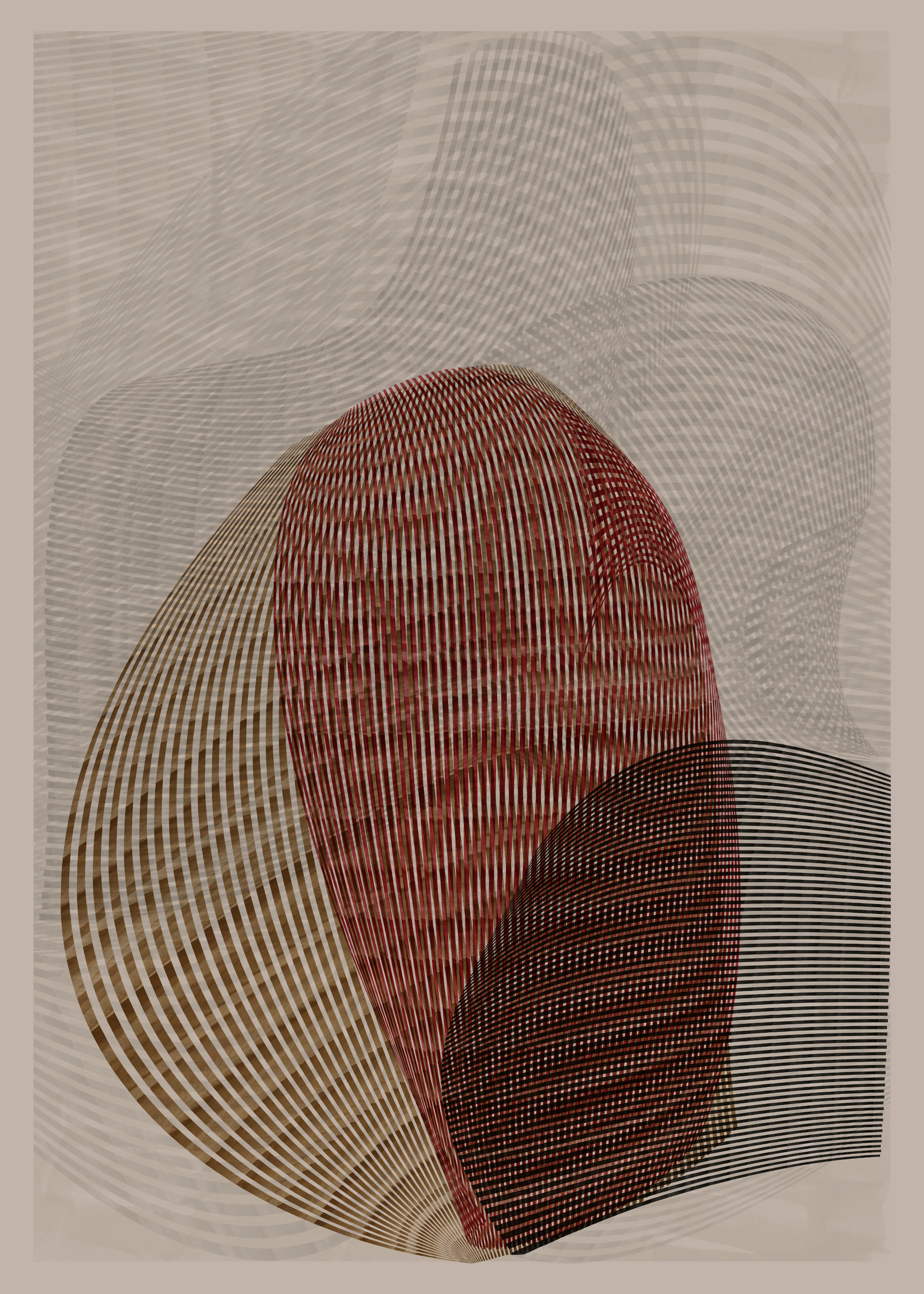 Terra Abstract Harmony Poster 0