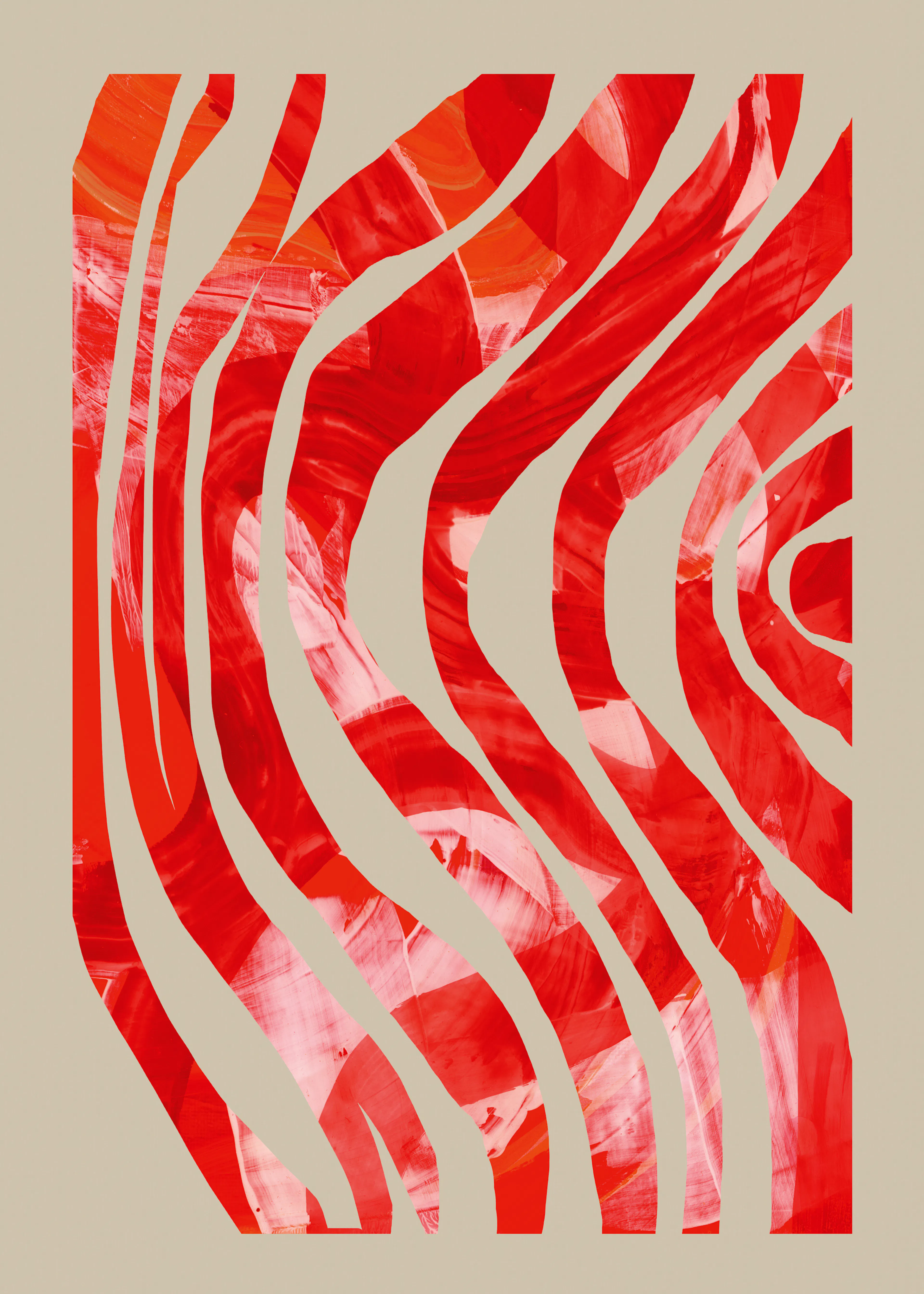 Red Wave Poster 0