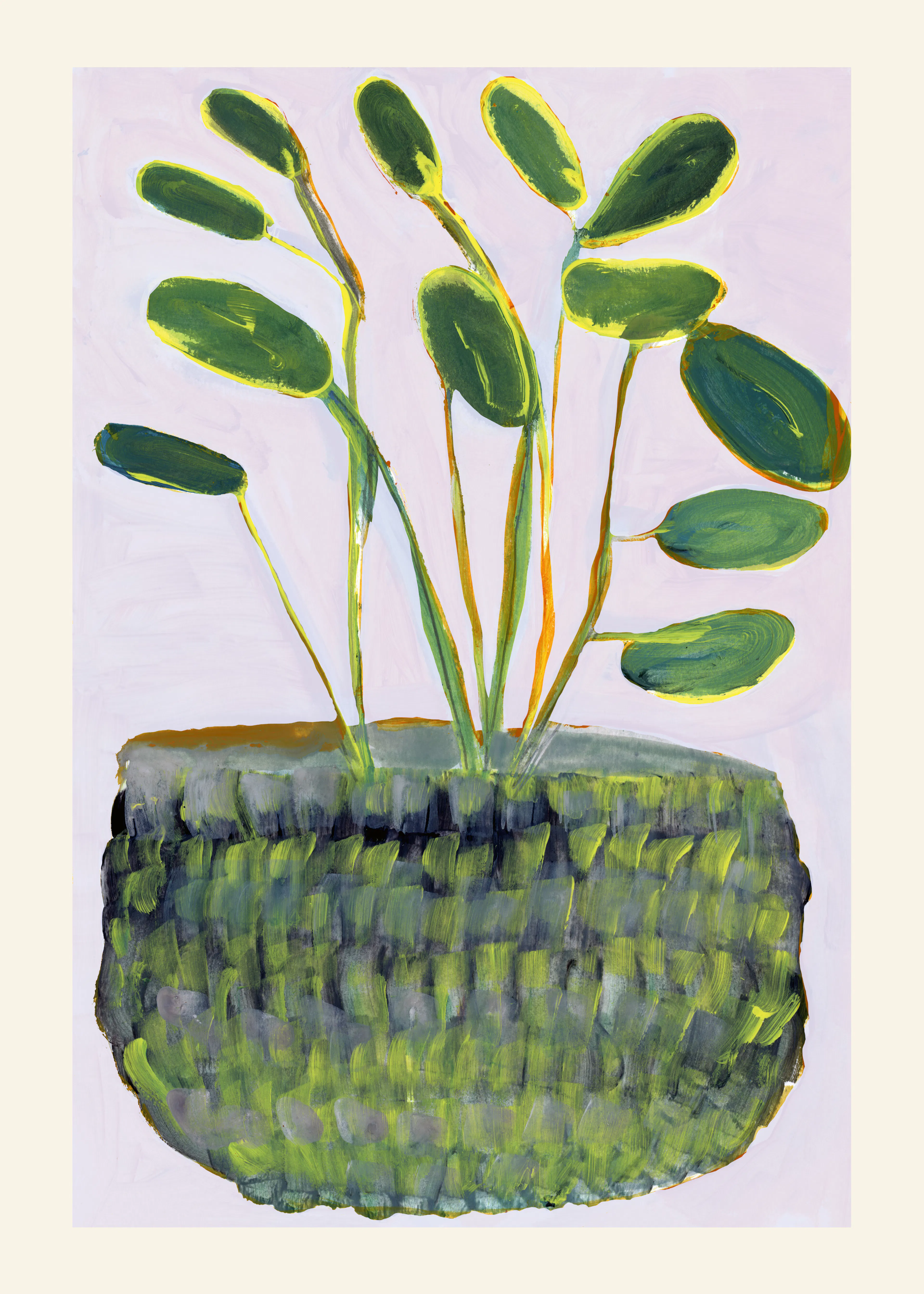 Planta Verde Póster 0