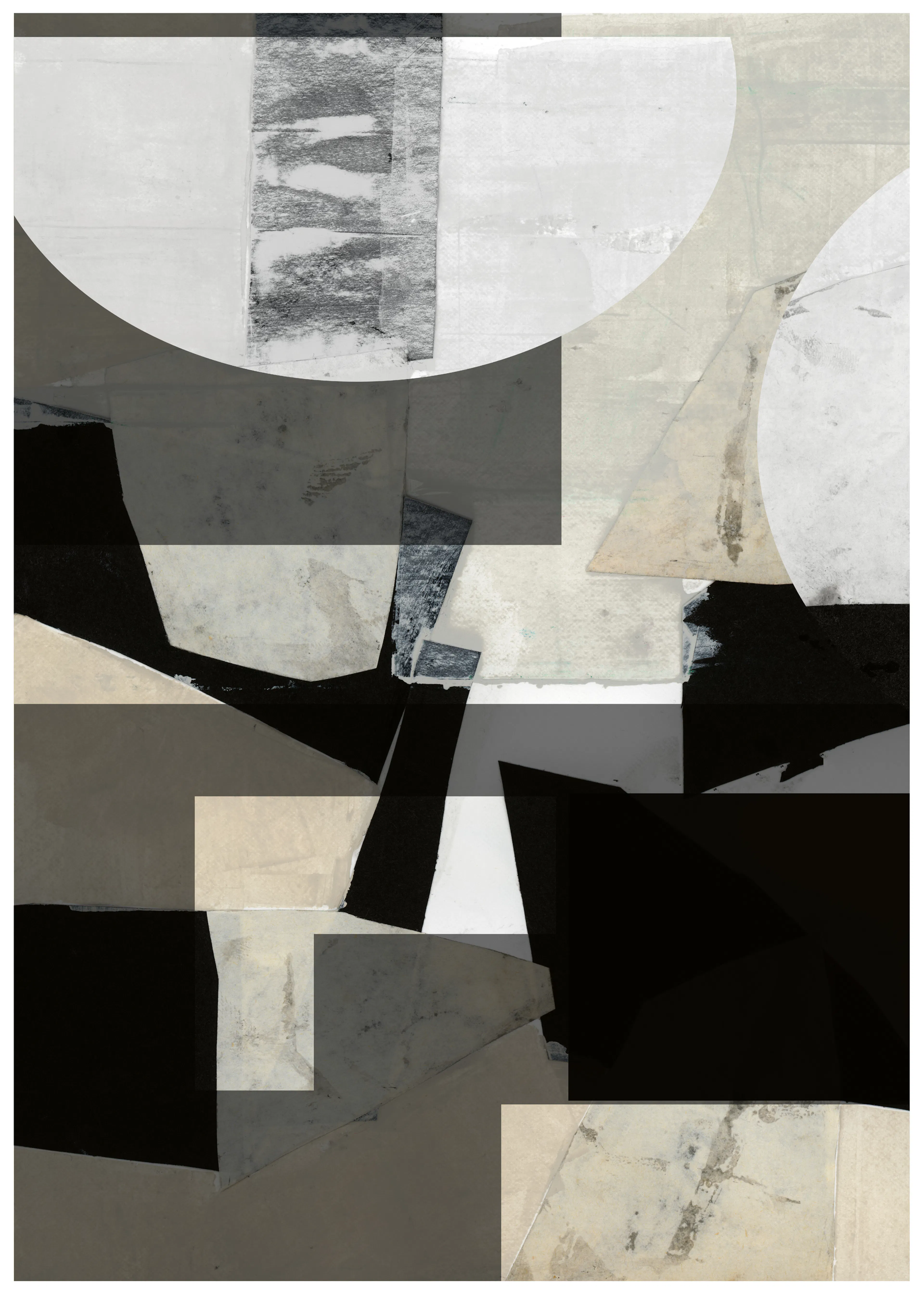 Equilibrio Abstracto en Carbón Póster 0