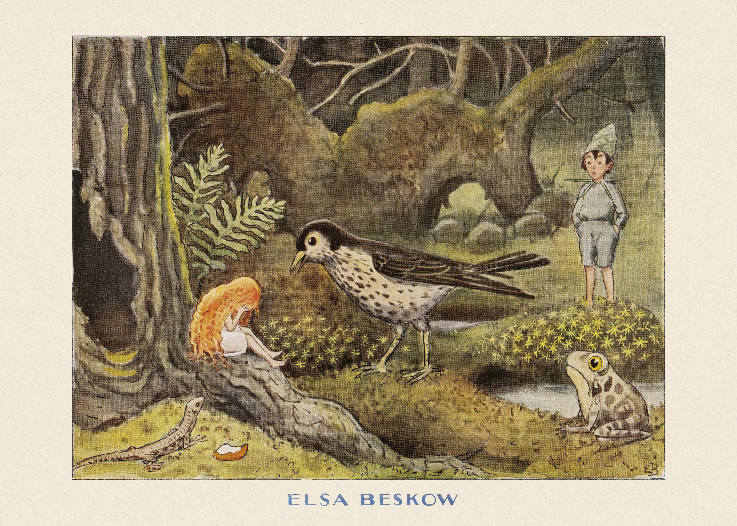 Brown Enchanted Forest Poster 0