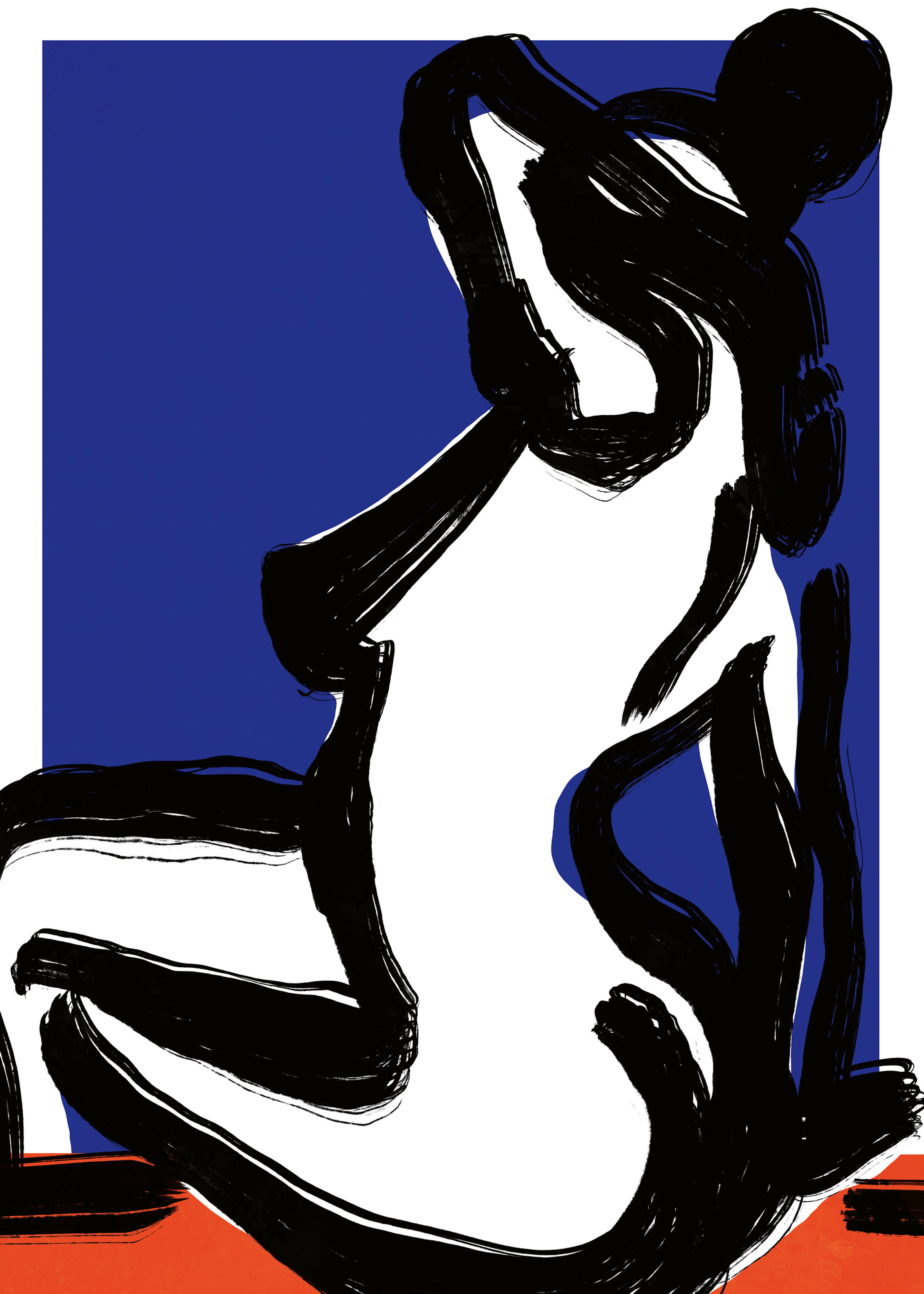 Silueta Audaz Póster 0