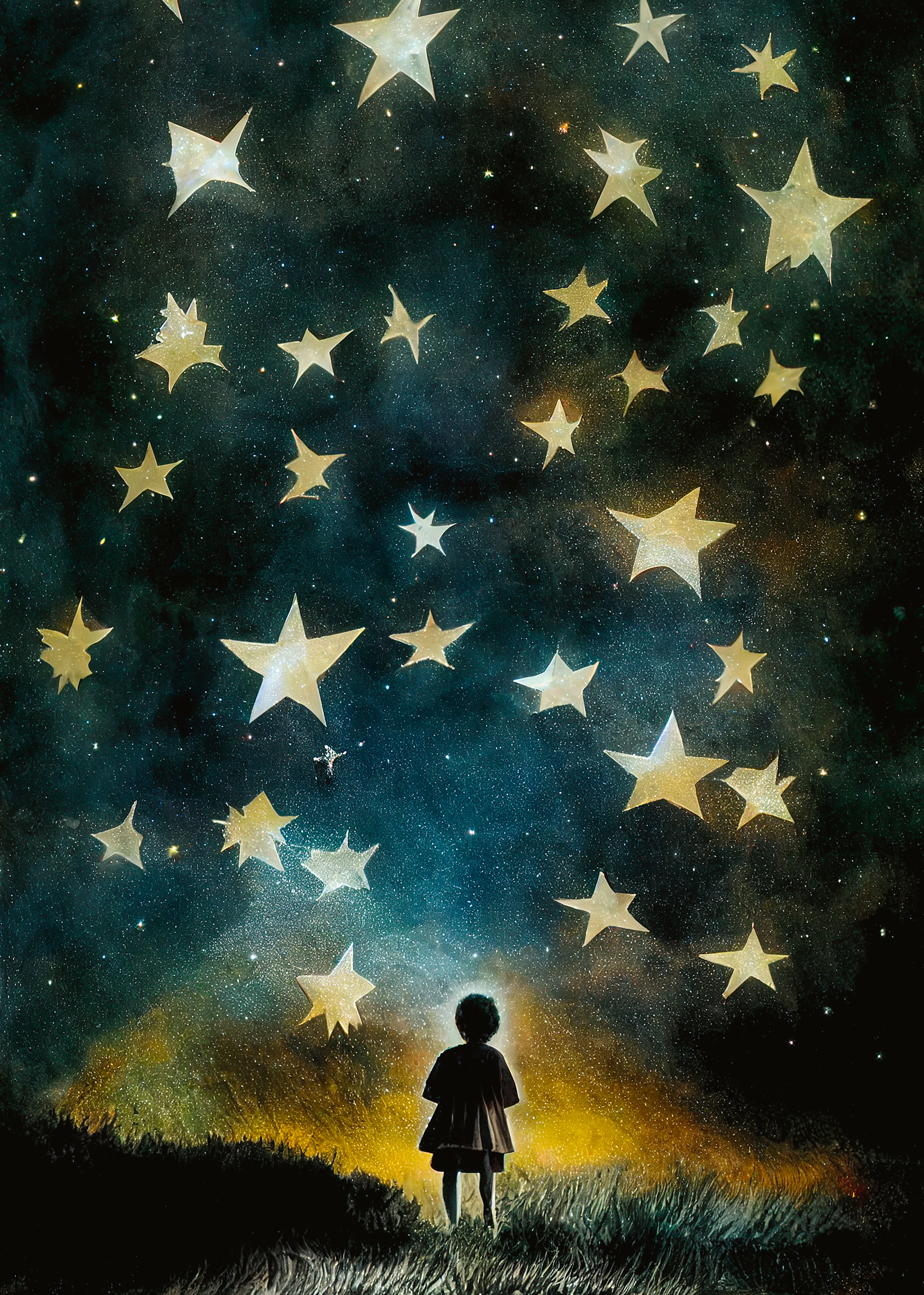 Noche Estrellada Póster 0