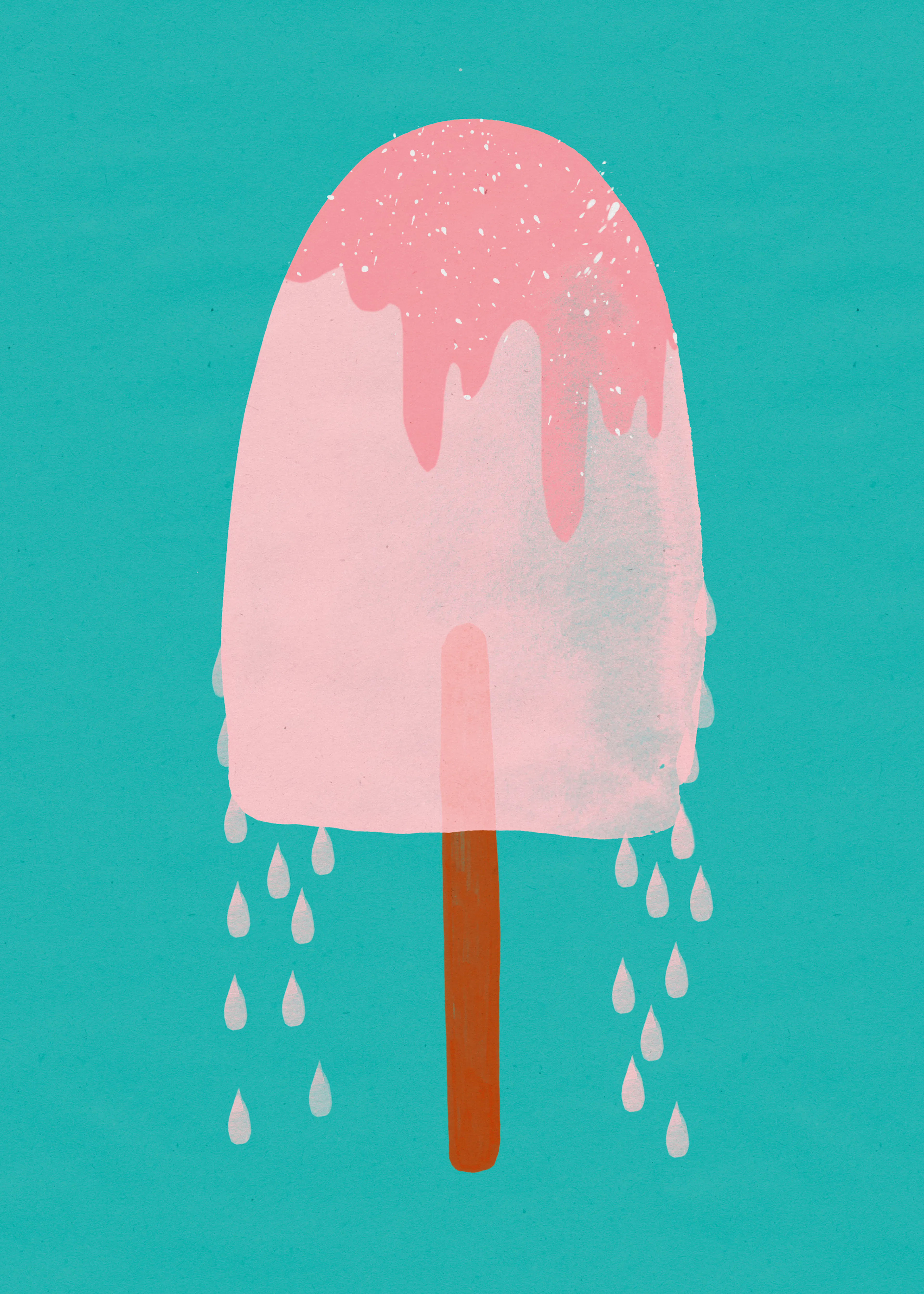 Melting Popsicle Poster 0