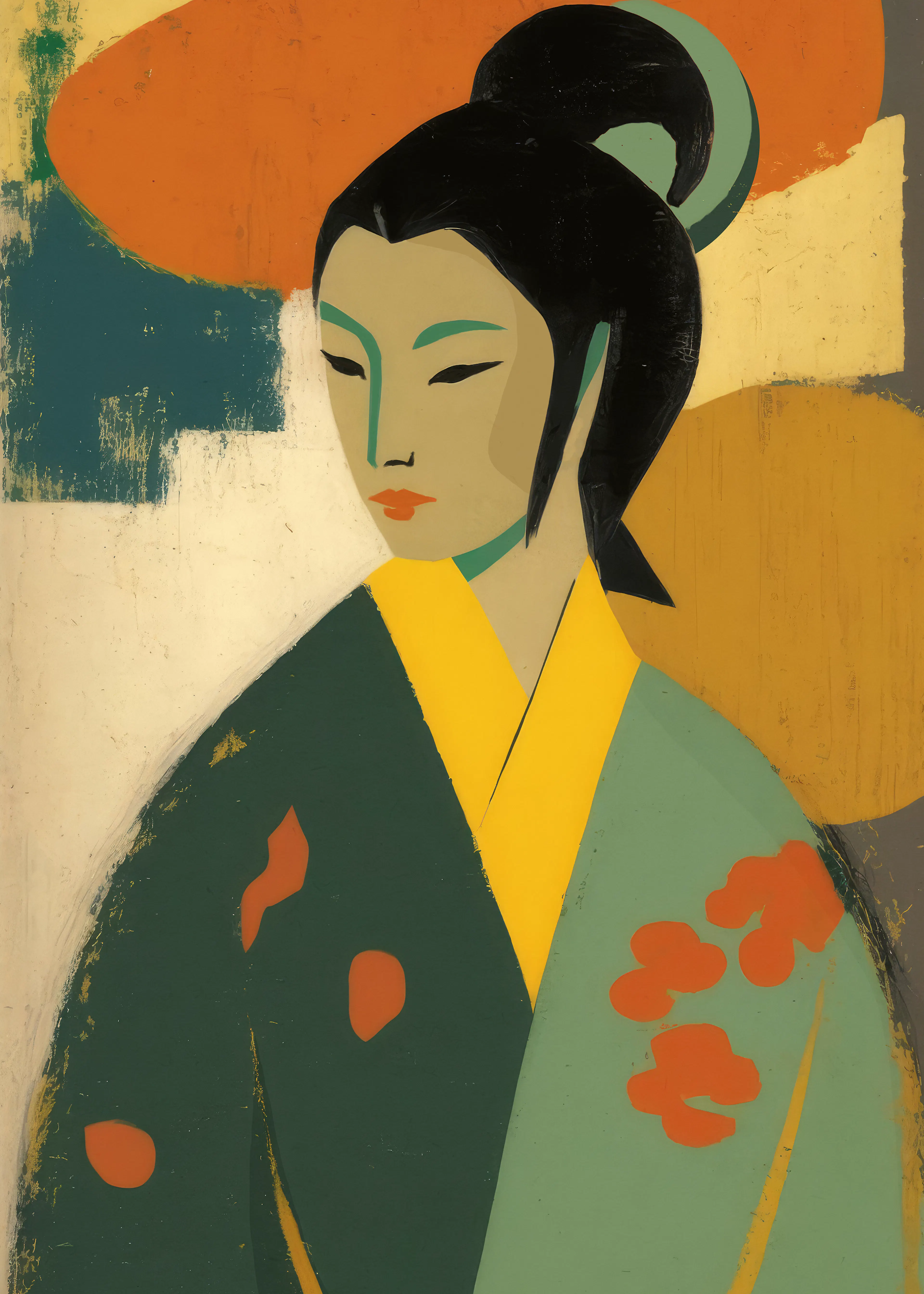 Elegant Geisha Poster 0
