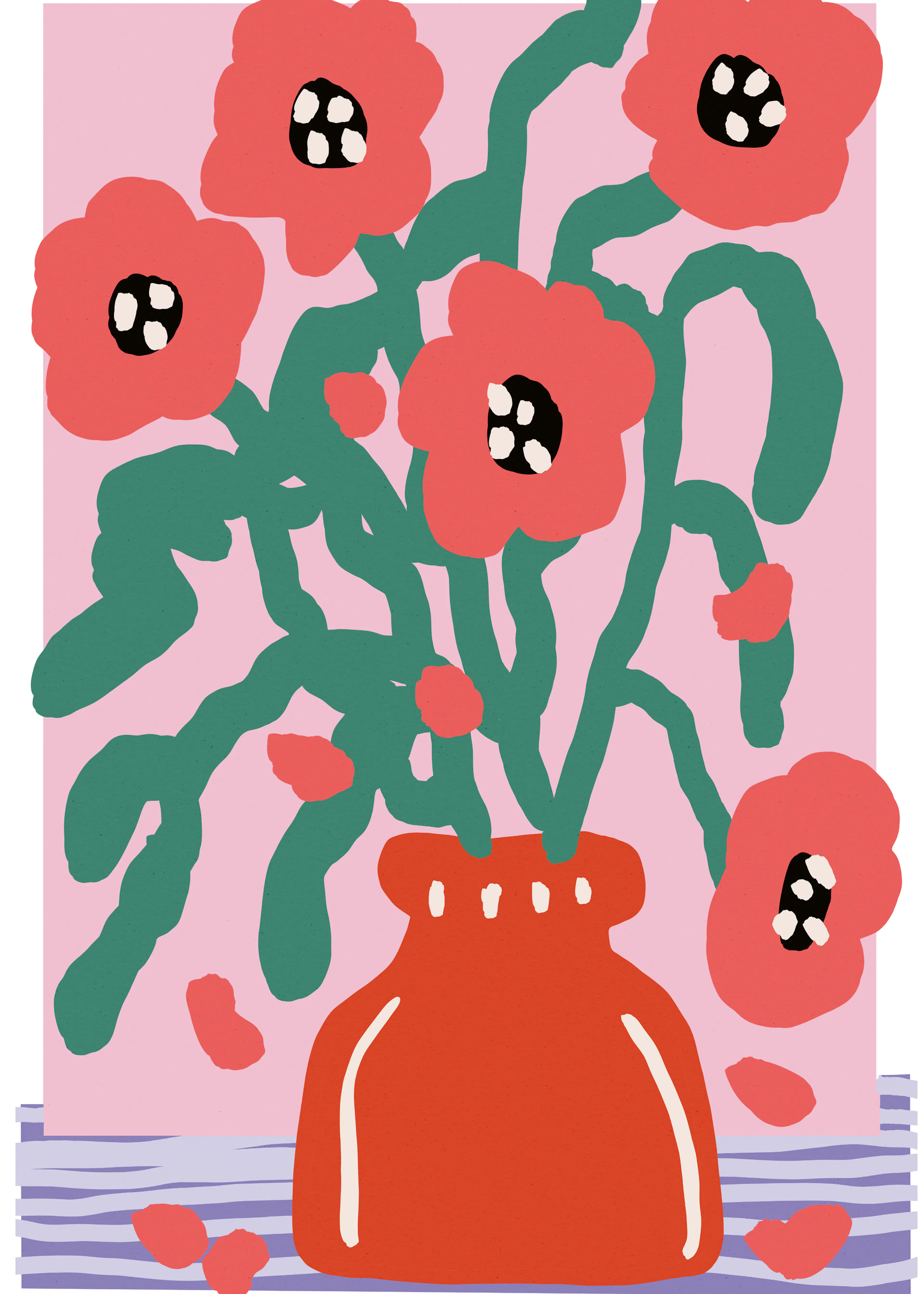 Poppy Garden Poster 0