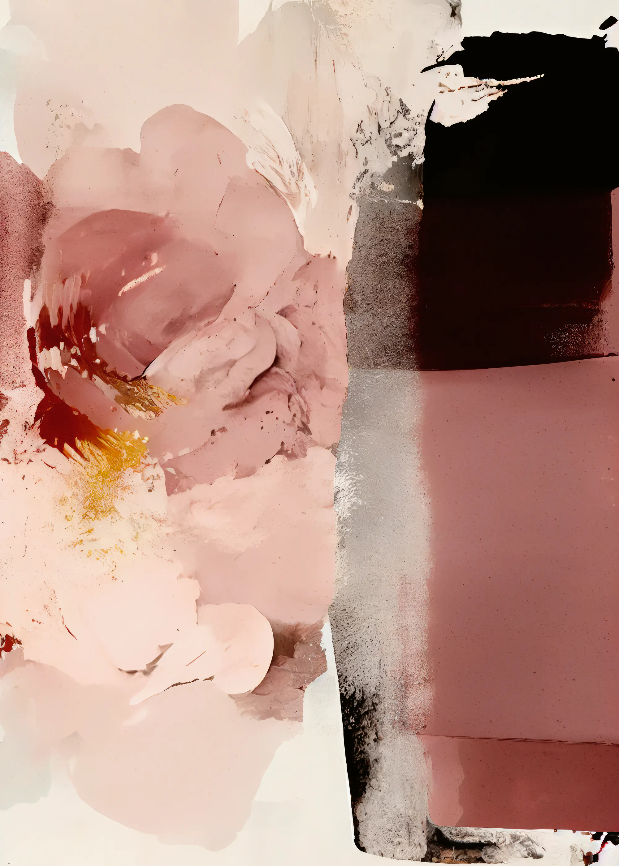 Rose Blush Floraison Poster 0