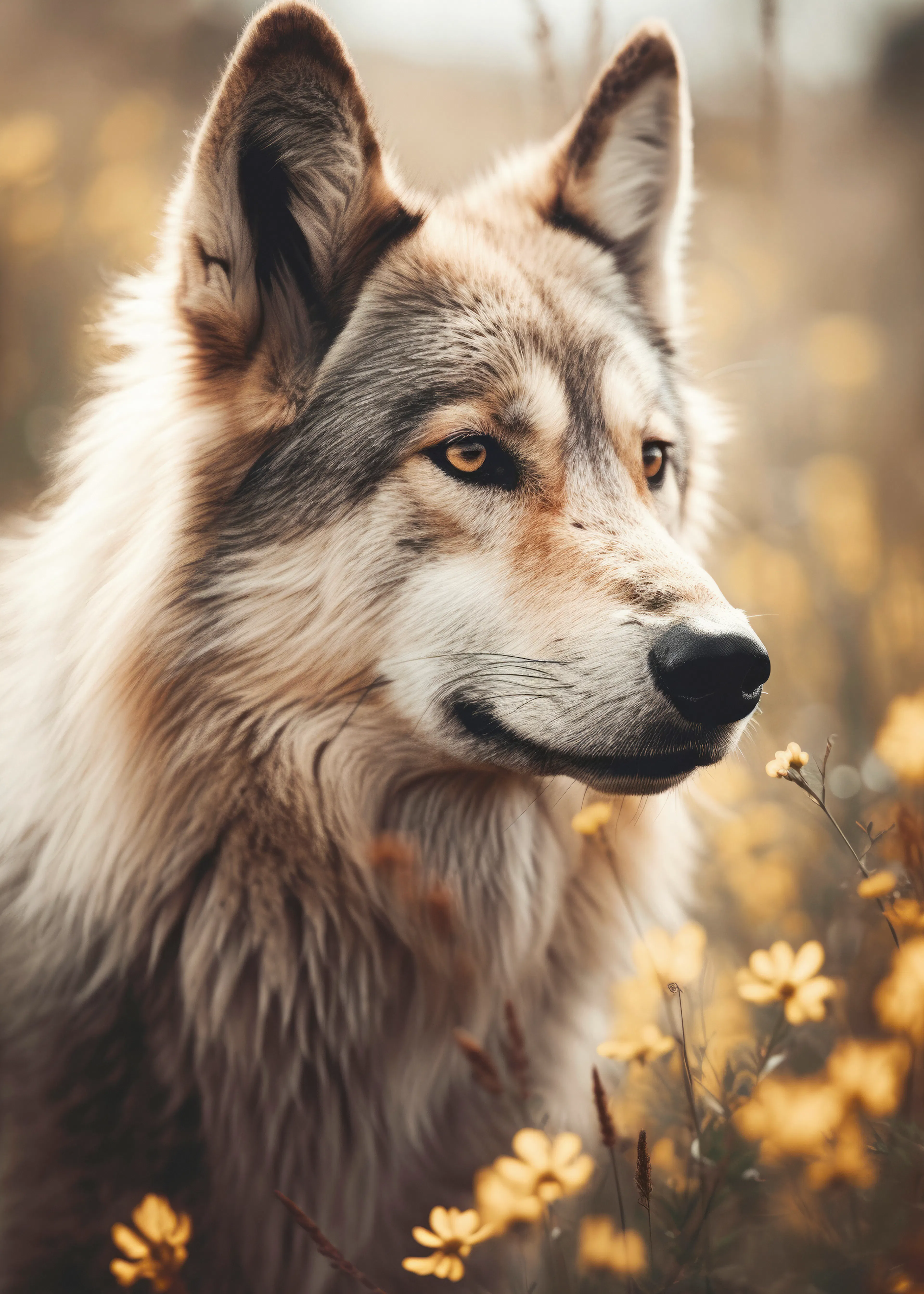 Lobo de Otoño Póster 0