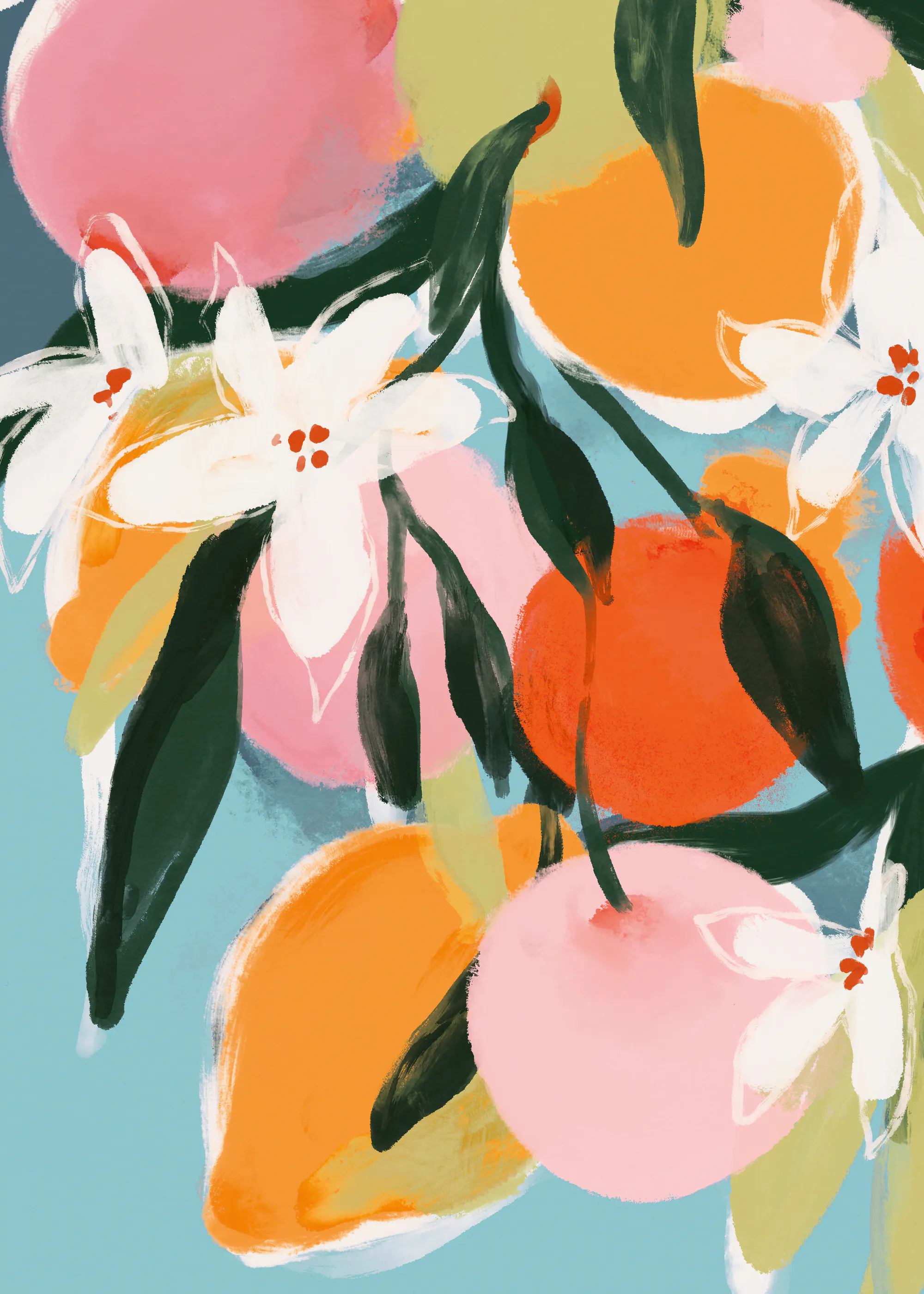 Flor de Cítricos Póster 0