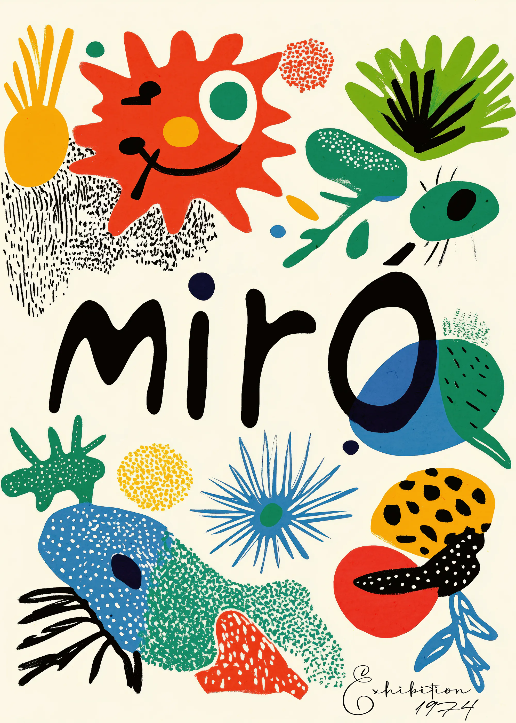 Miró Colors Poster 0