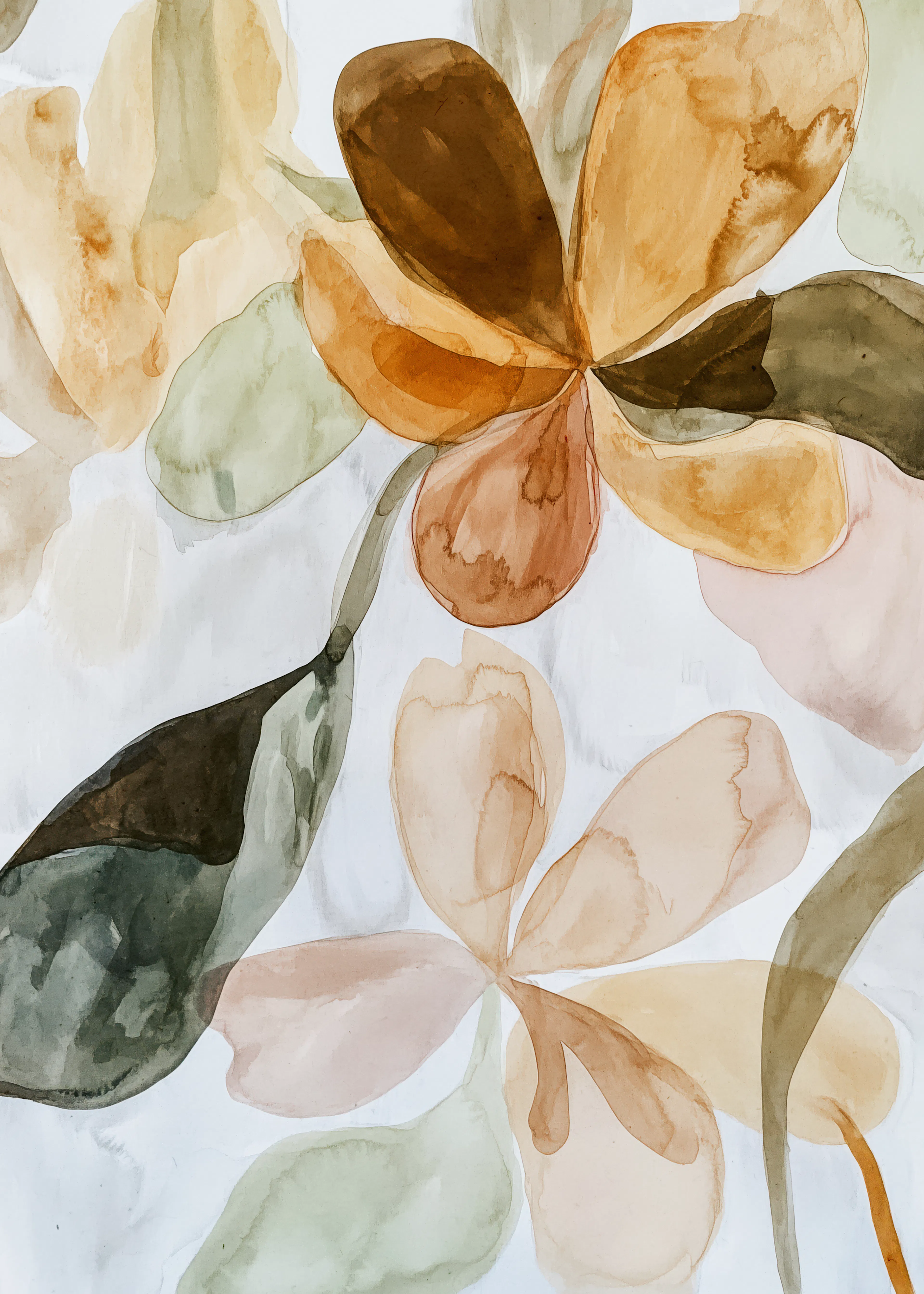 Earthy Petals Poster 0