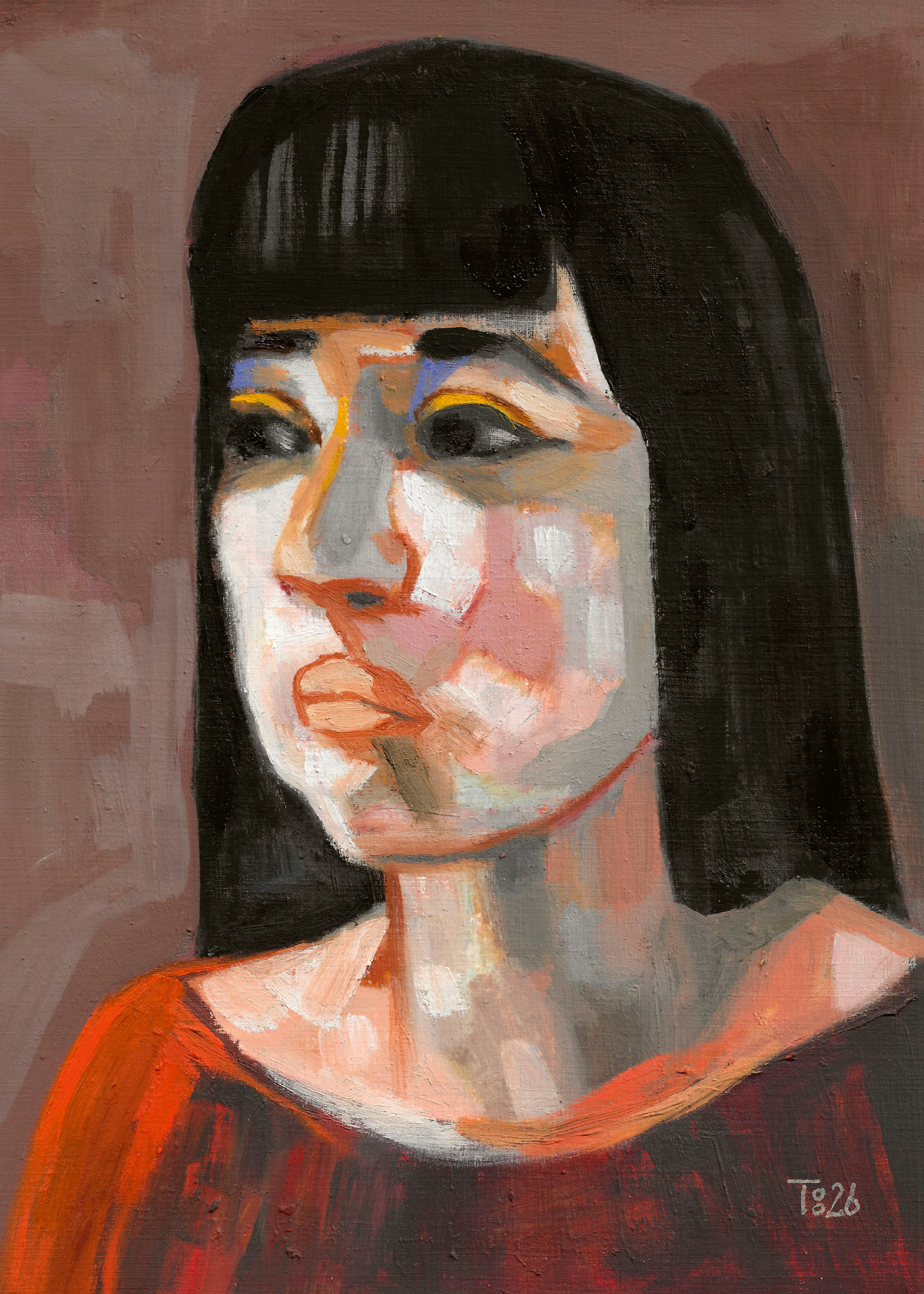 Reflective Portrait Poster 0