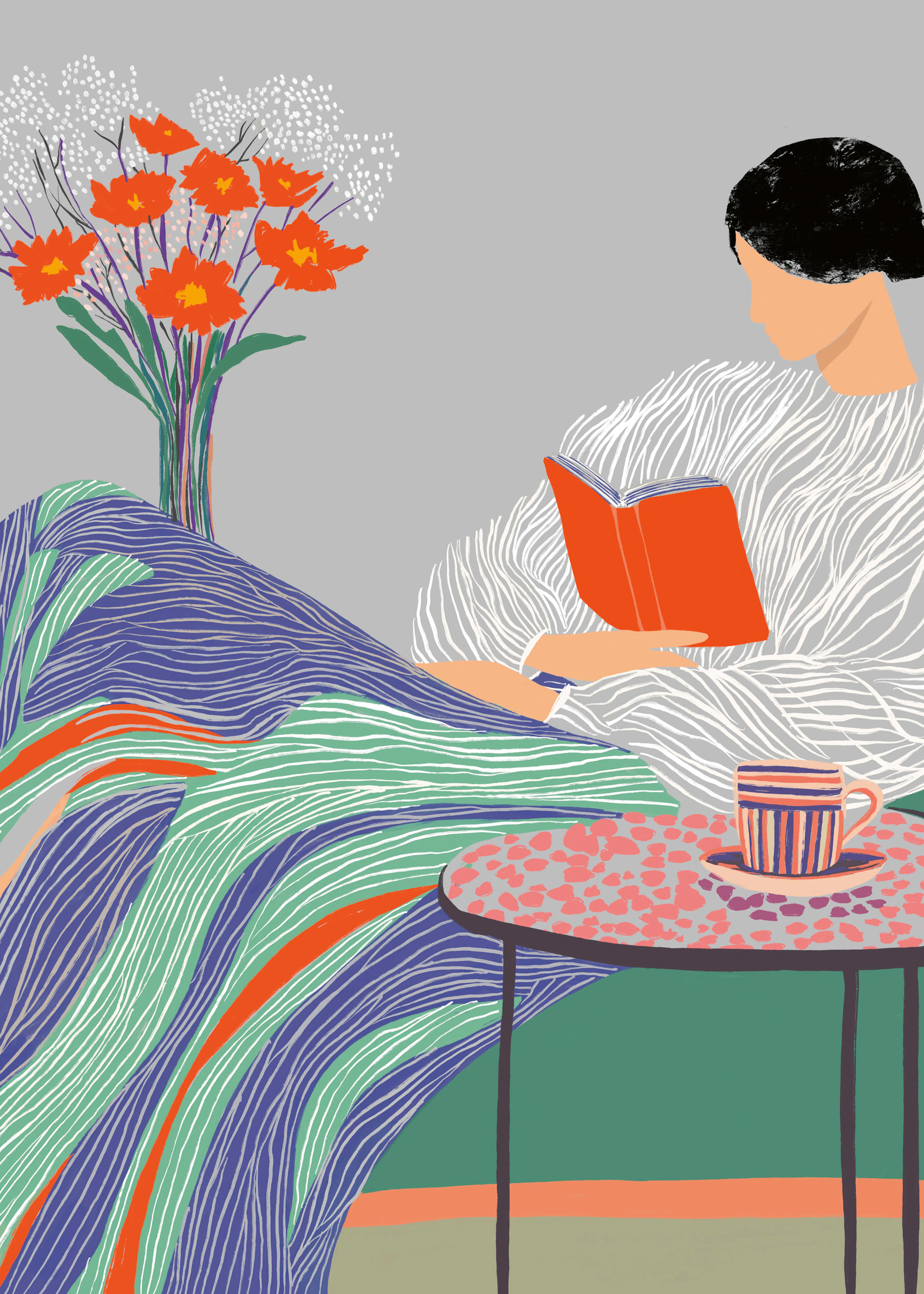 Serene Reading Poster 0