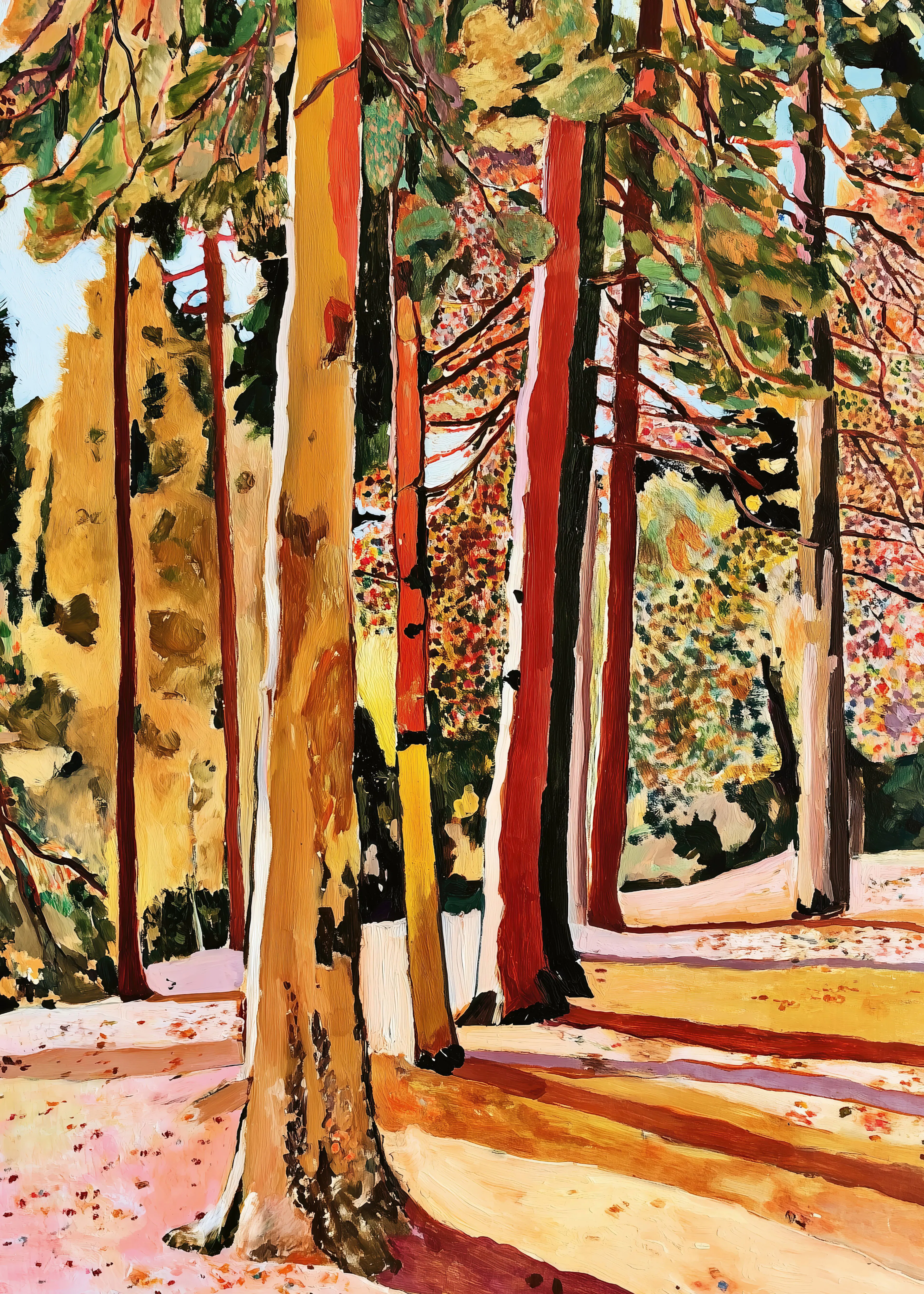 Autumn Woodland Poster 0