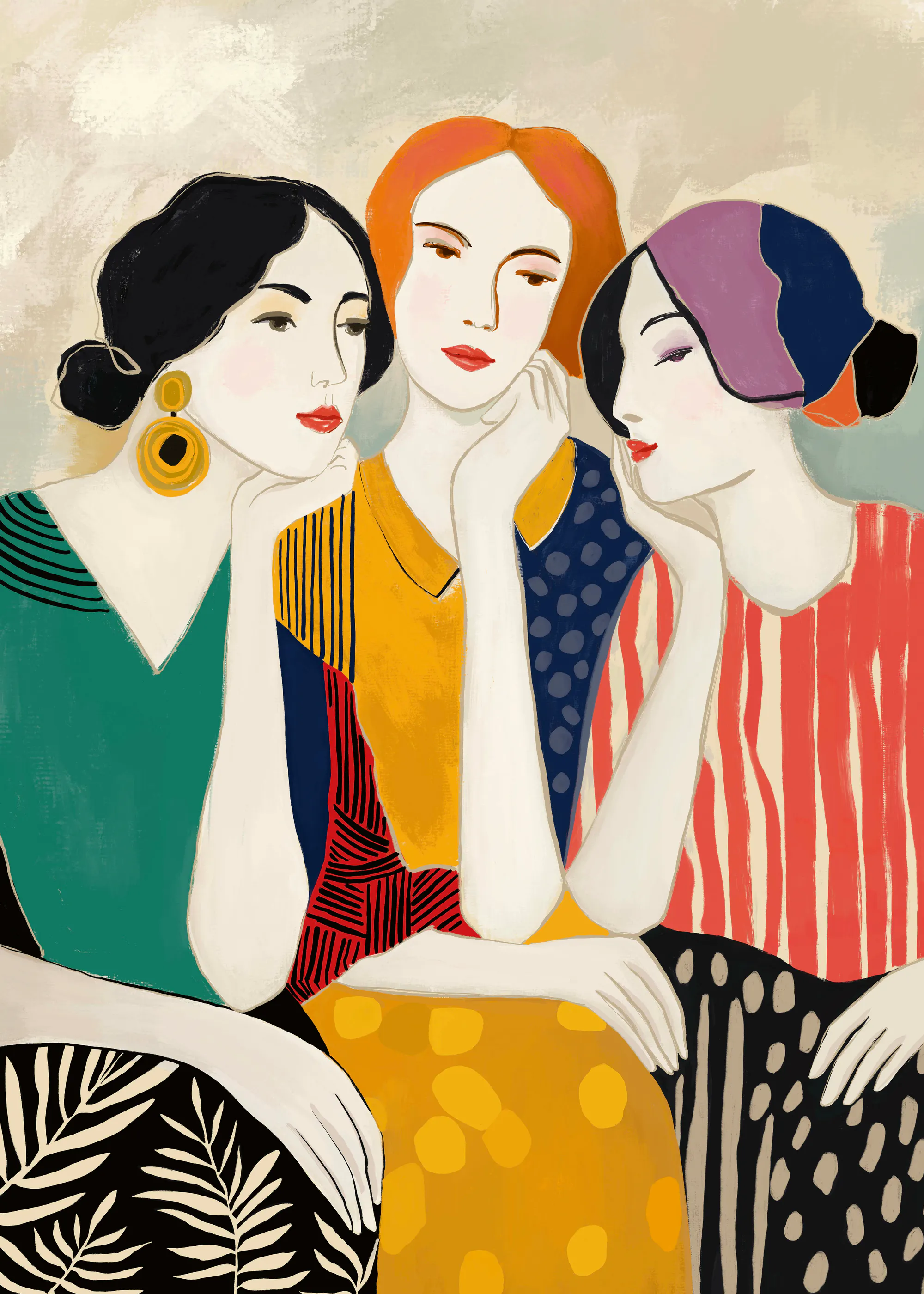 Beige Zeitlose Eleganz Poster 0