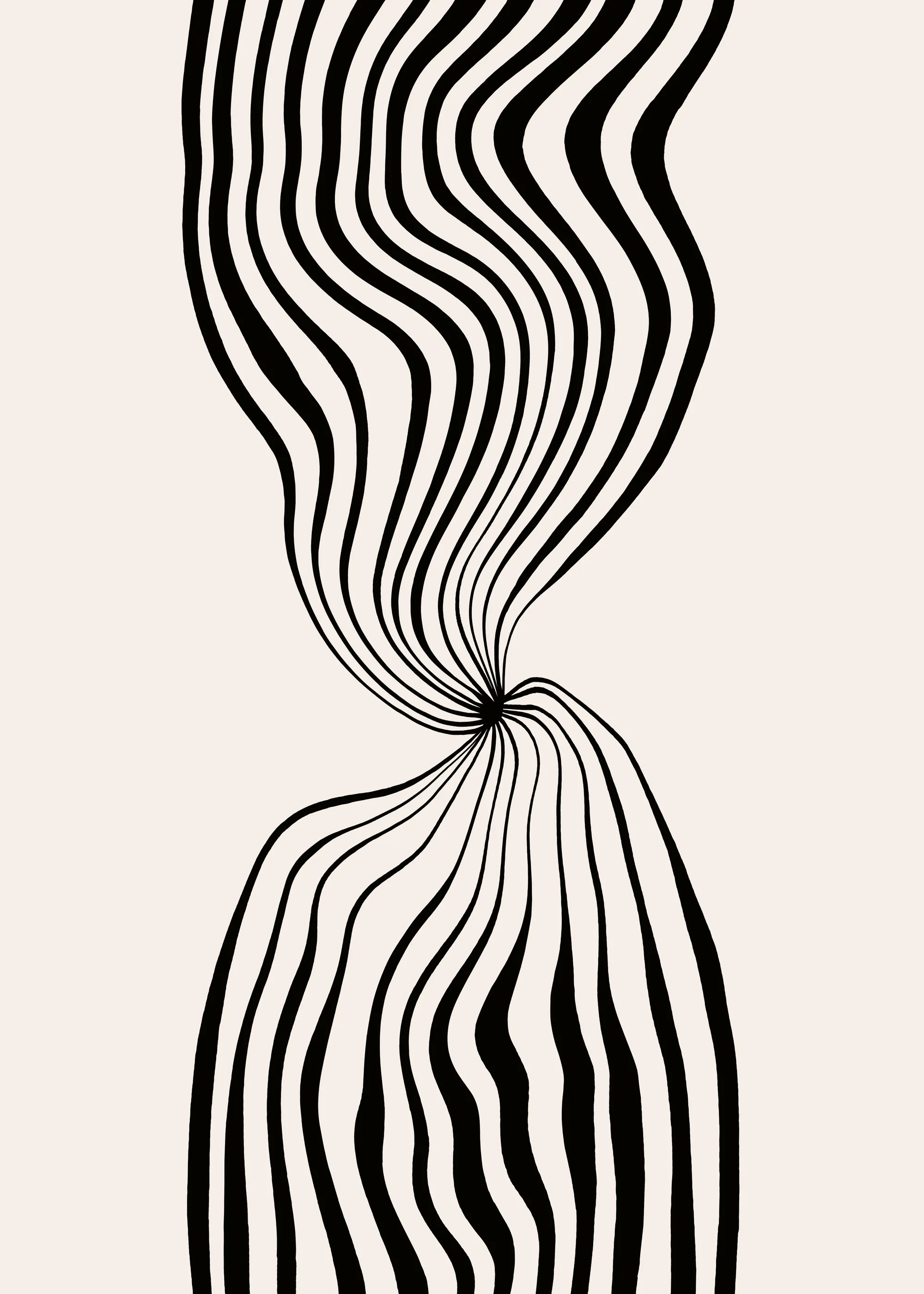 Distorted Lines Poster 0
