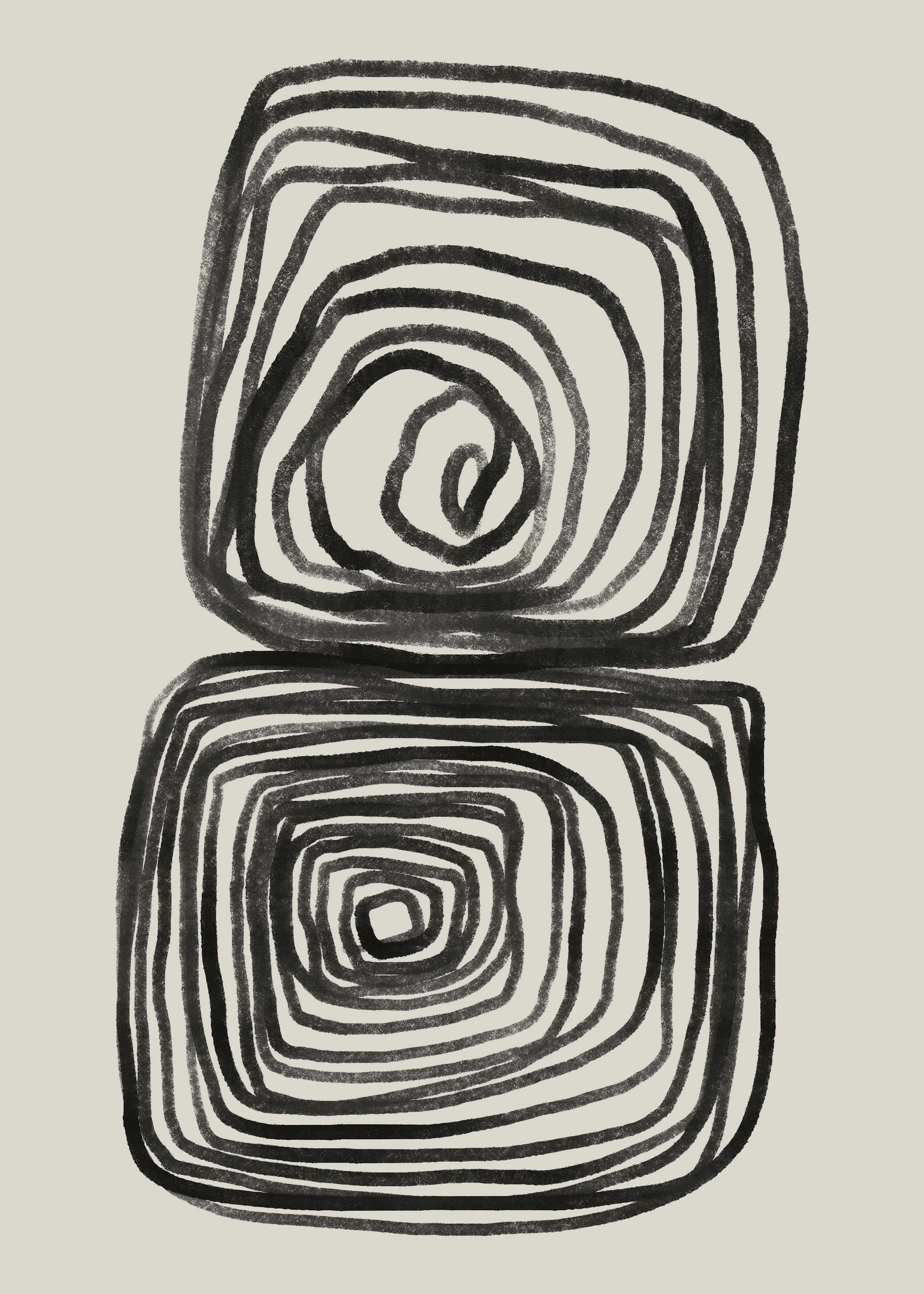 Abstract Spirals Poster 0