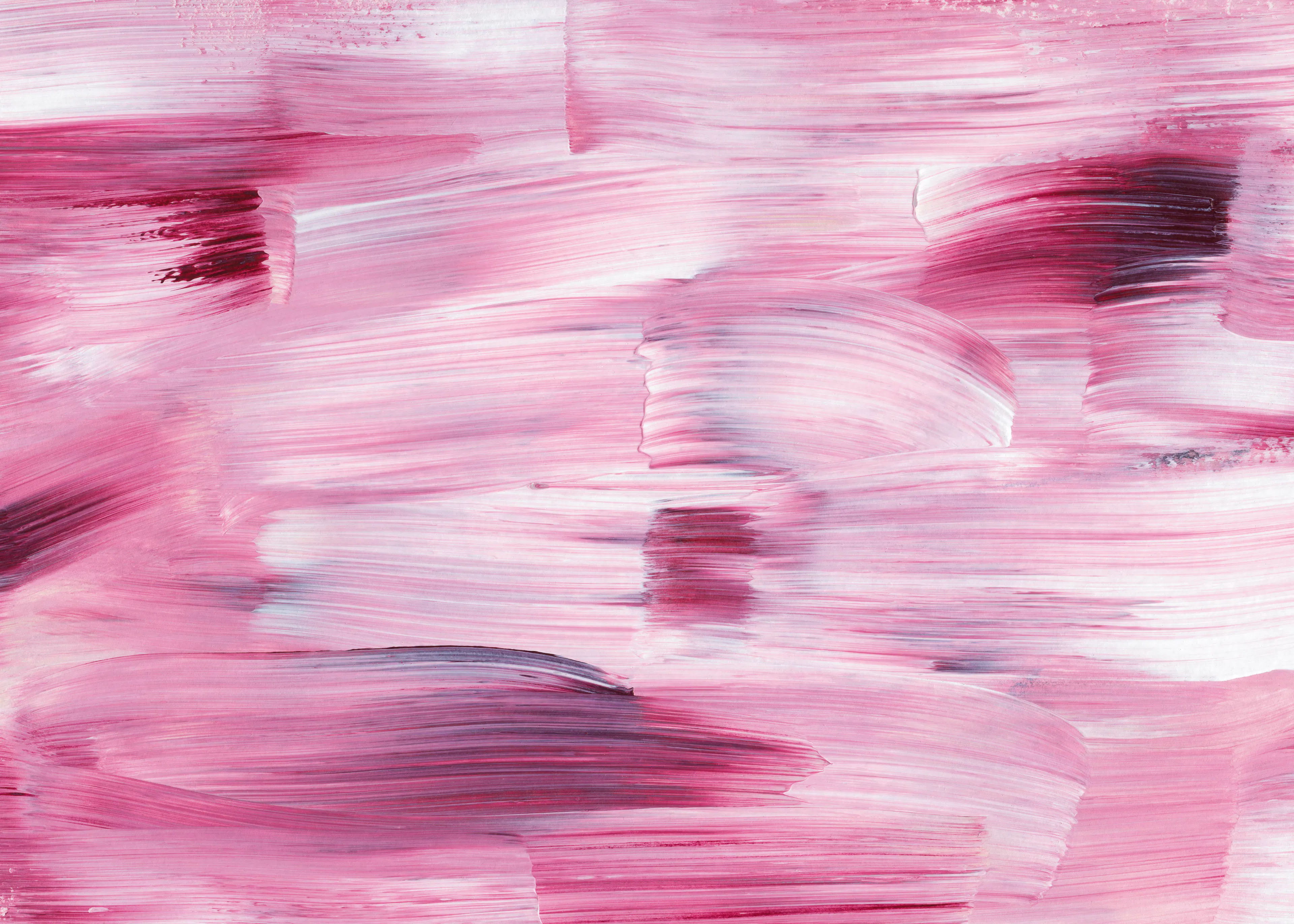 Pink Brushstrokes Poster 0