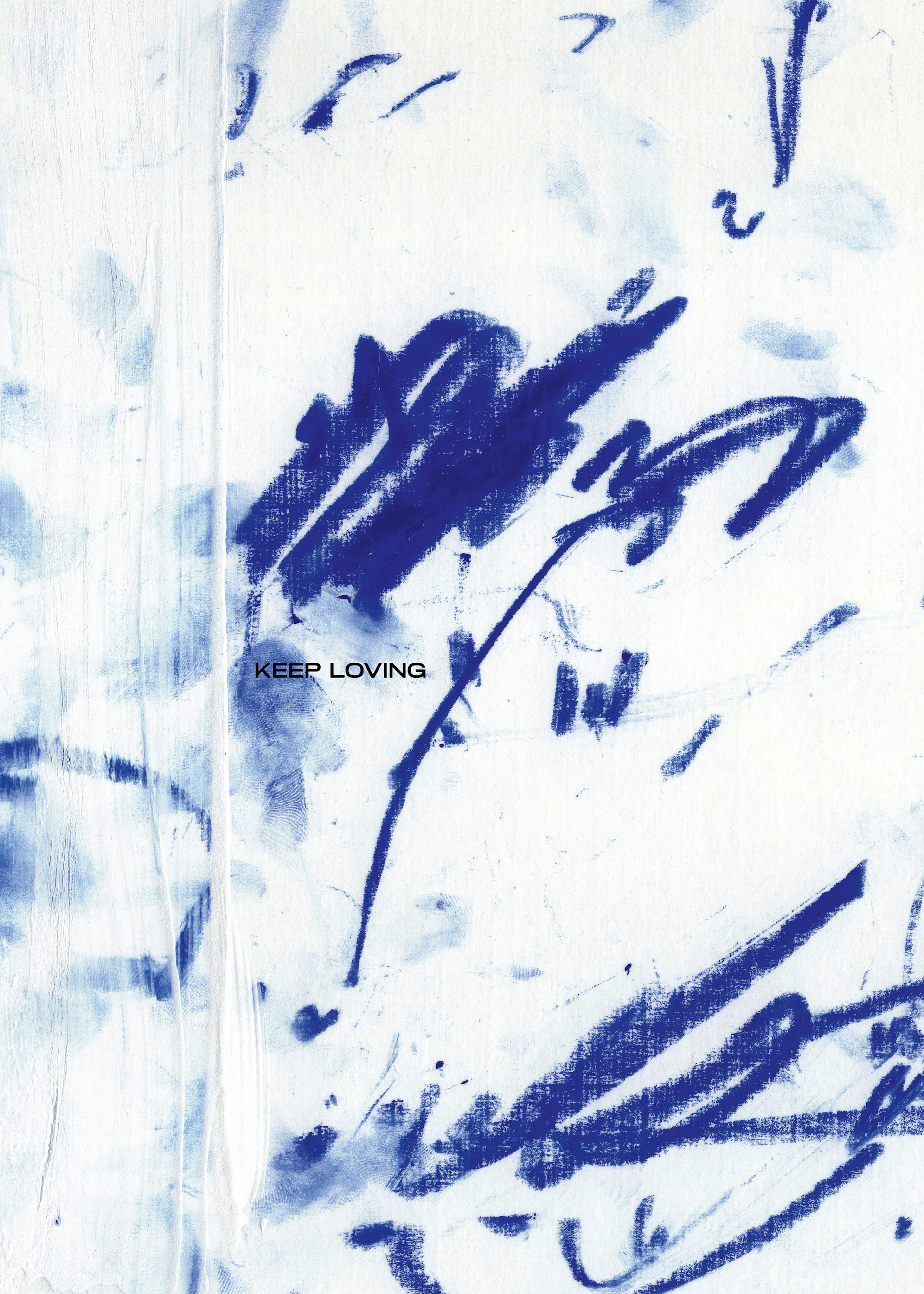 Navy Blue Abstract Poster 0