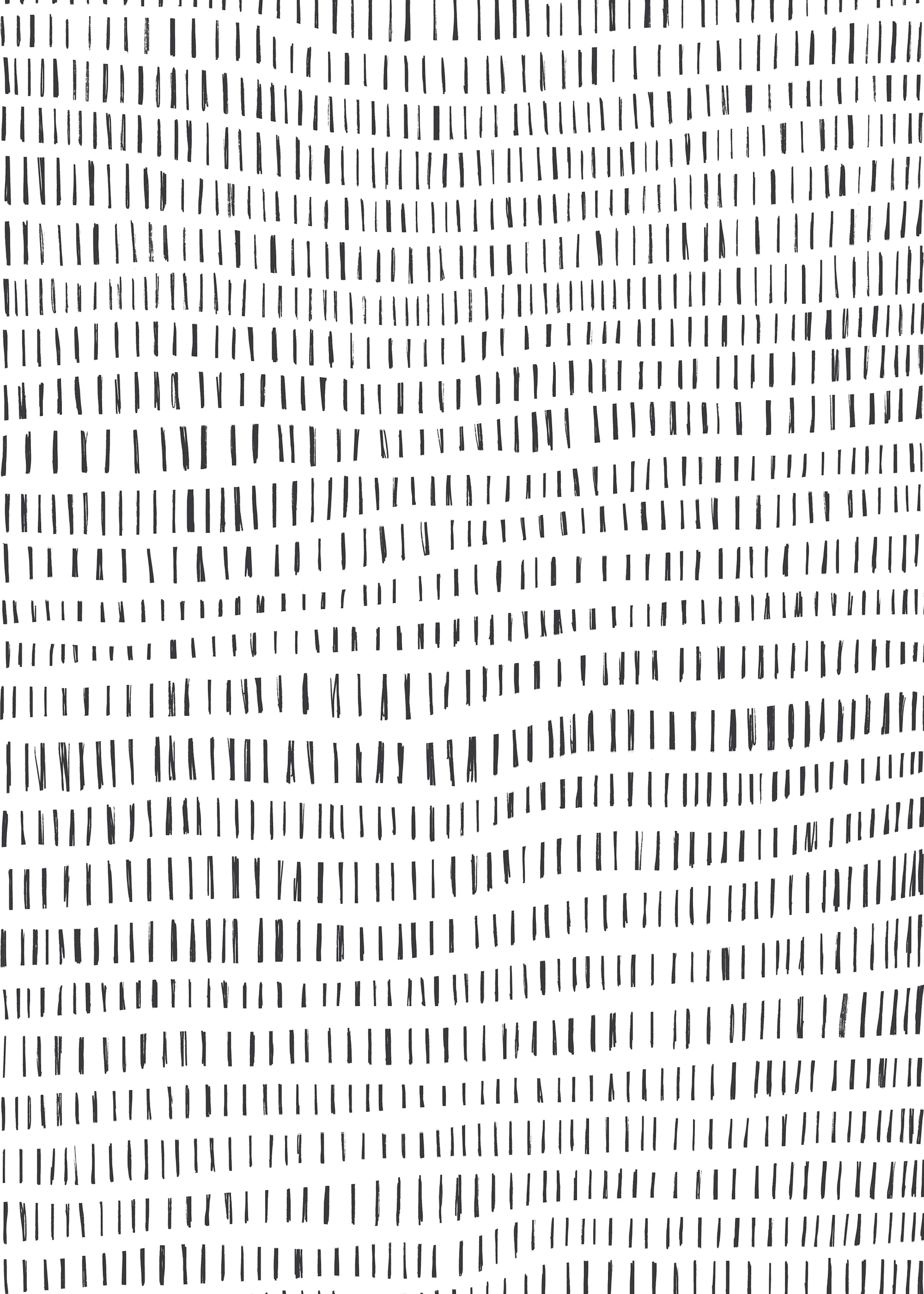 Ebony Abstract Lines Poster 0