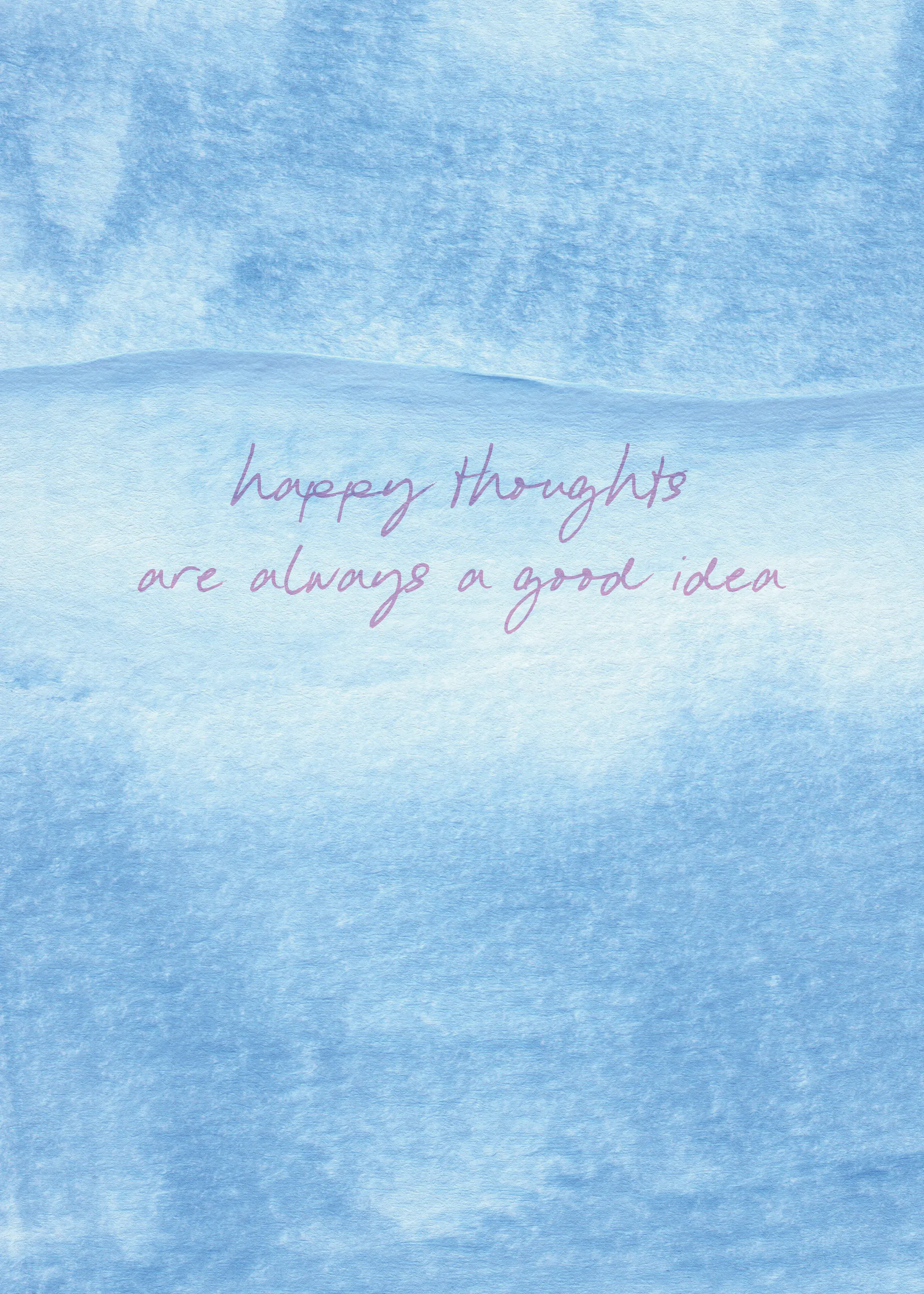 Happy Thoughts Poster 0
