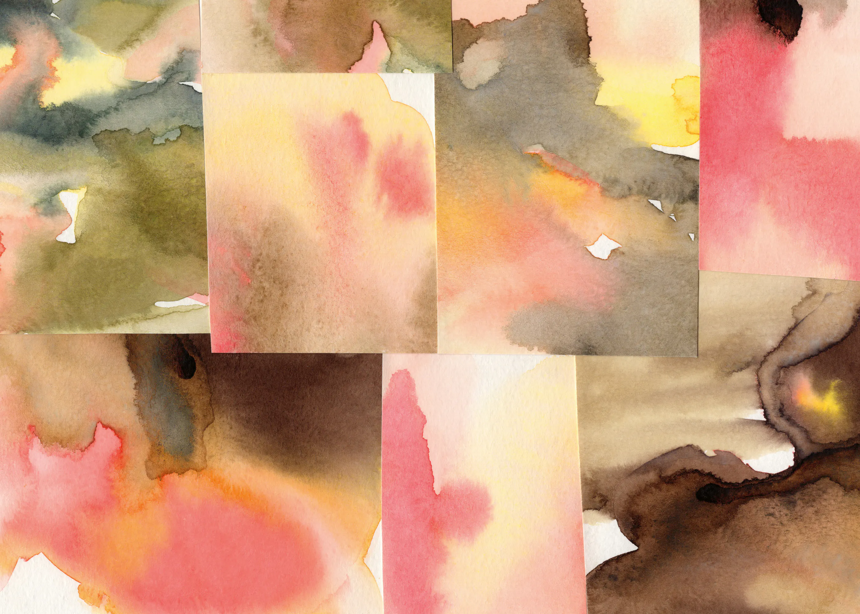 Dromerige Aquarel Poster 0