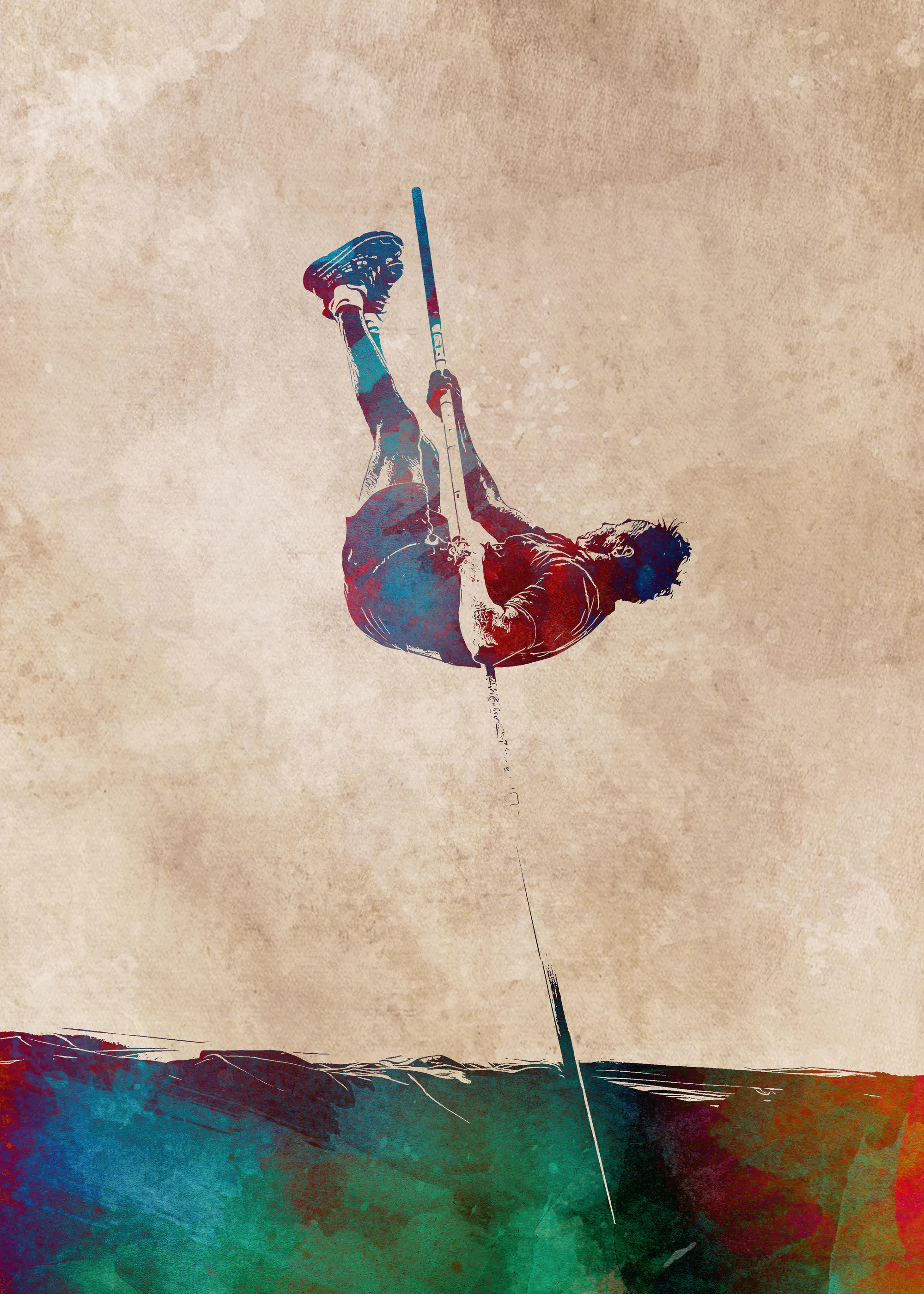 Pole Dance Art Poster 0