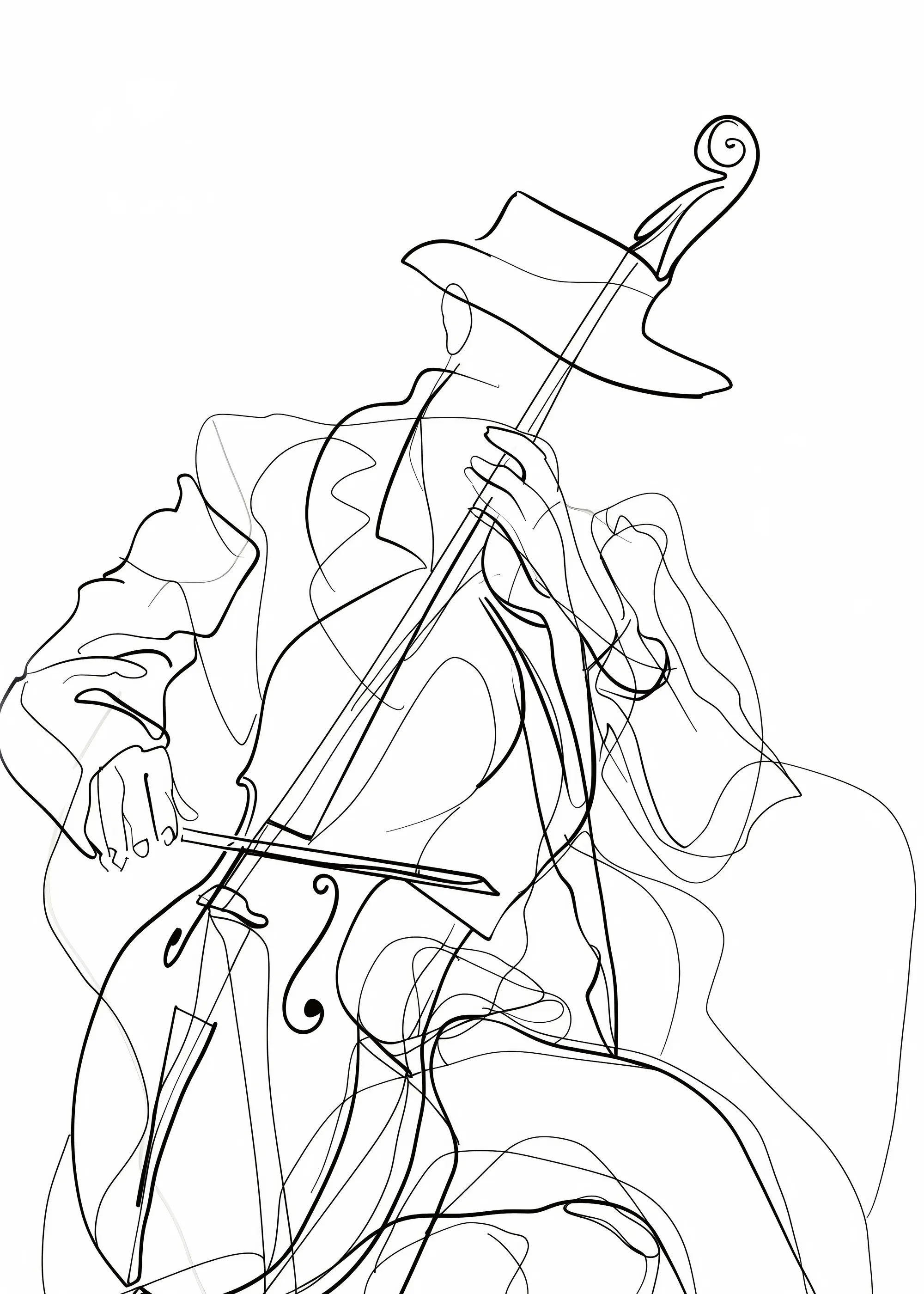 Jazz Cello Poster 0