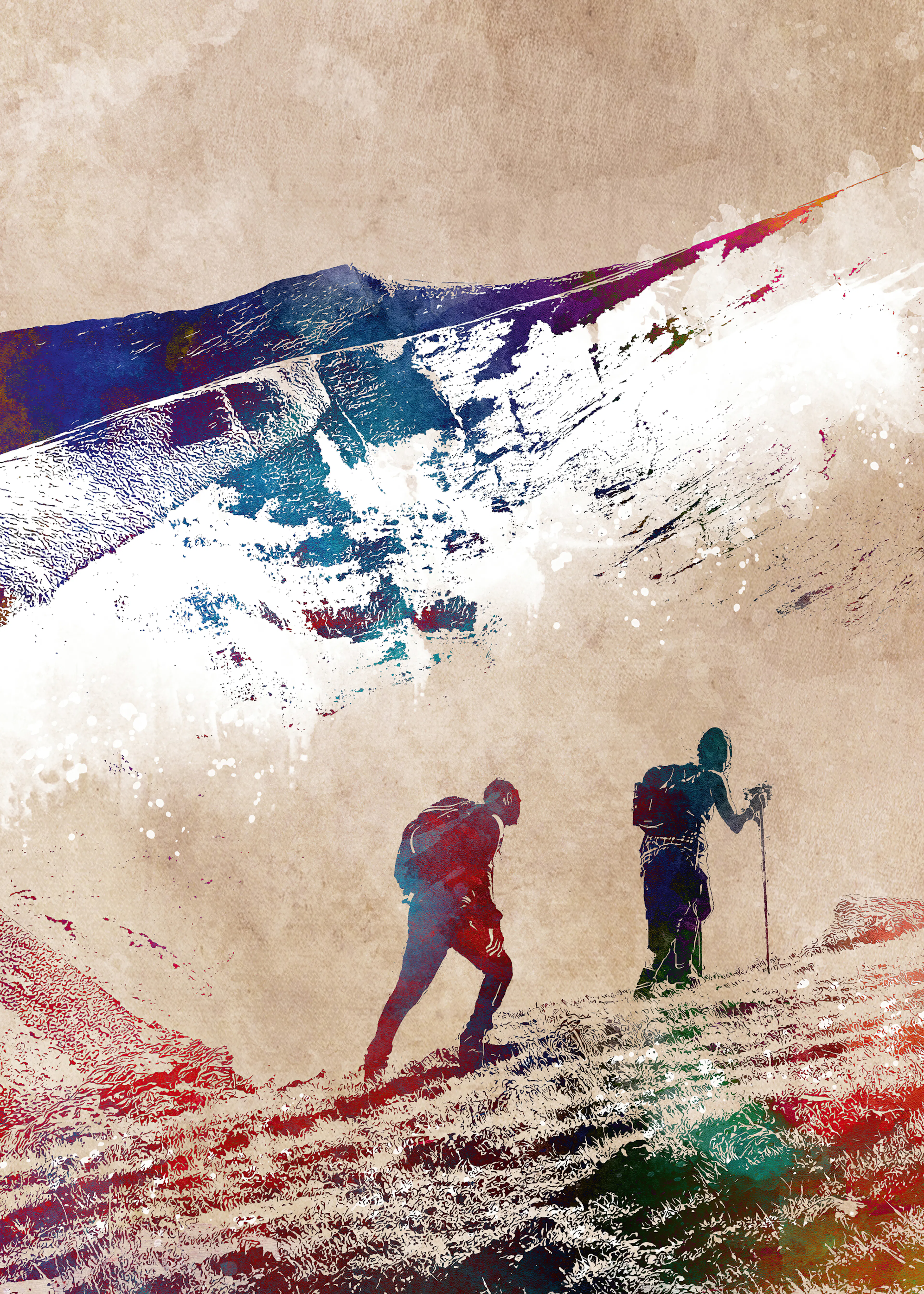 Mountain Ascent Poster 0