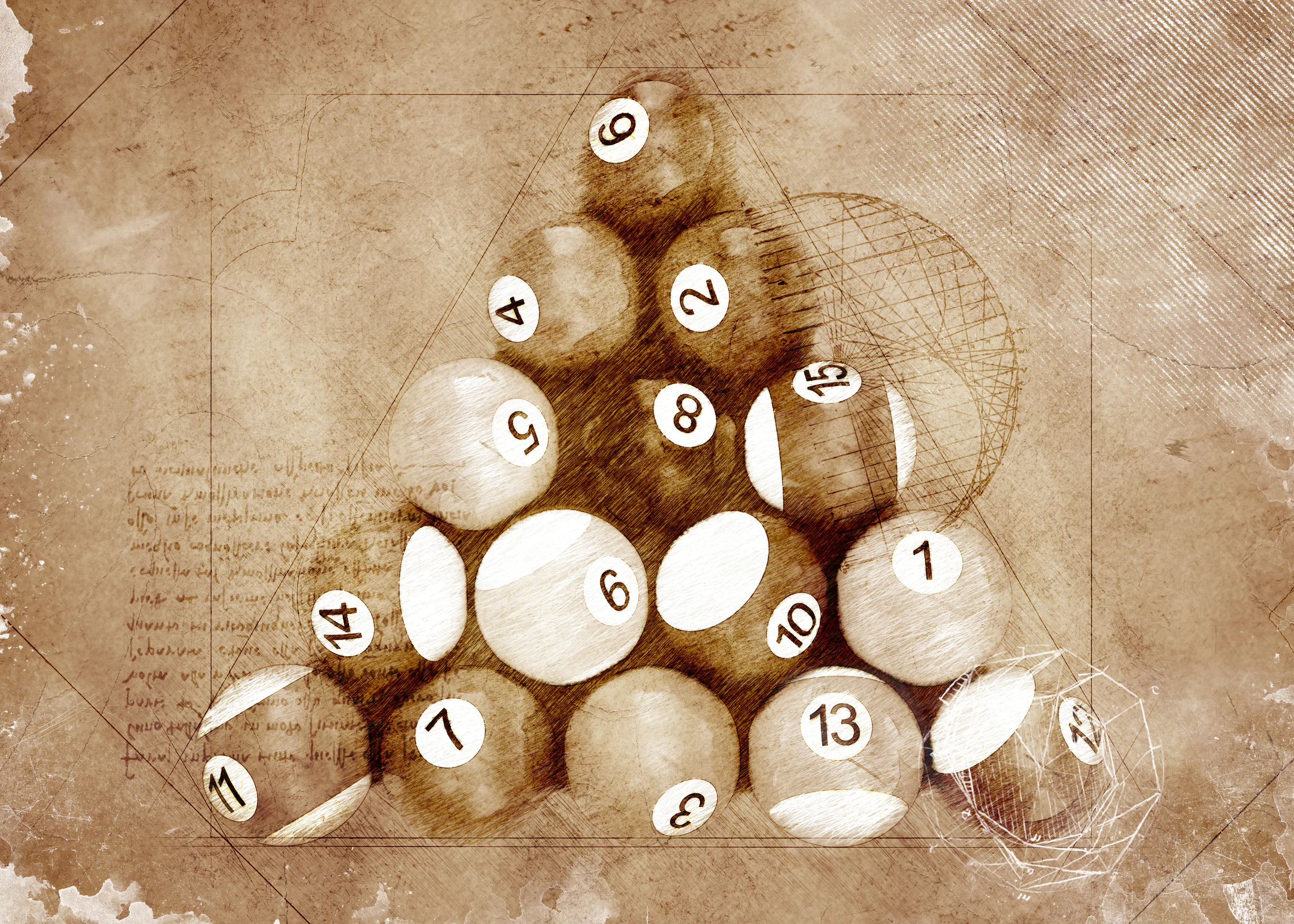 Vintage Billard Poster 0