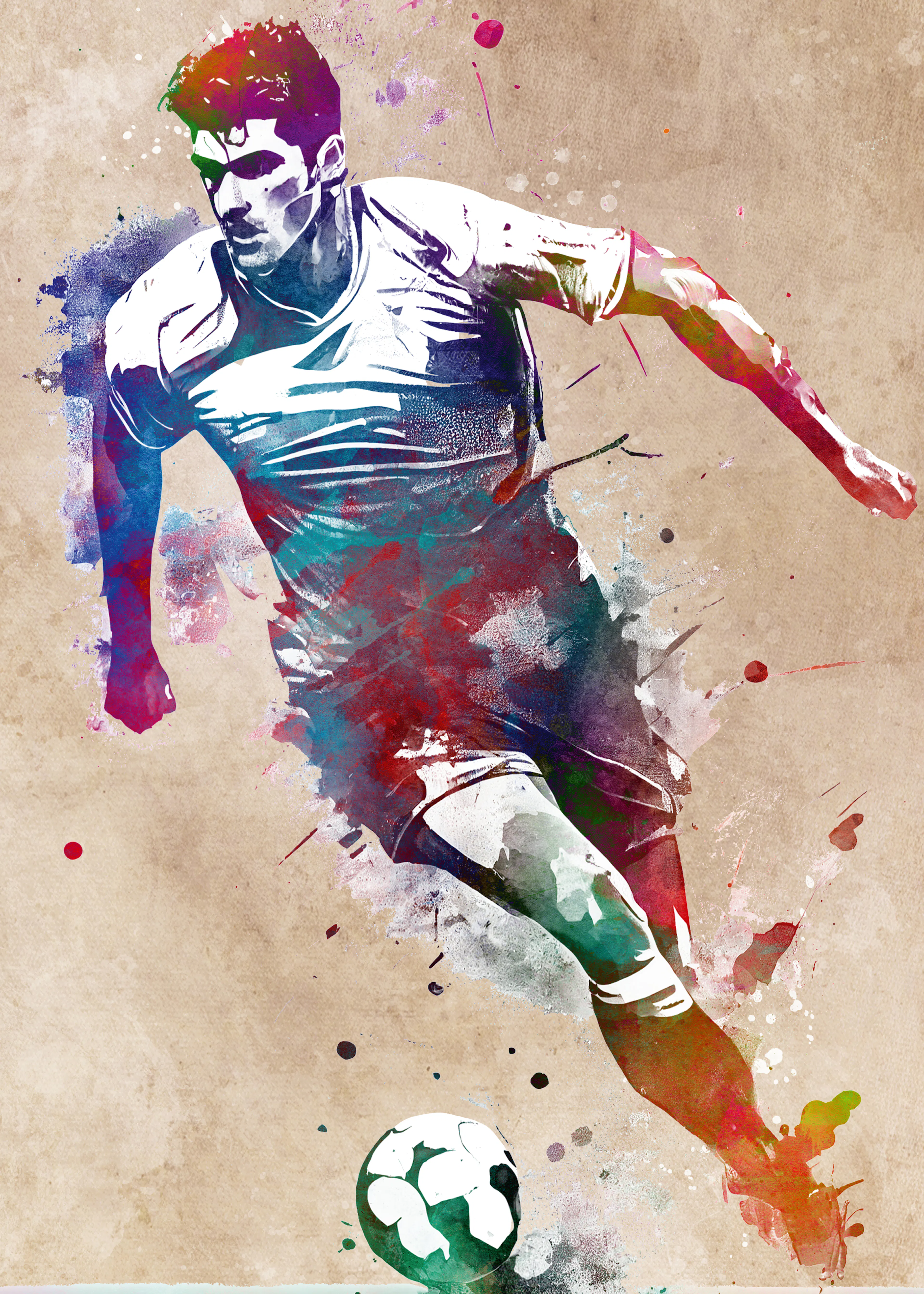 Dynamic Soccer Poster 0