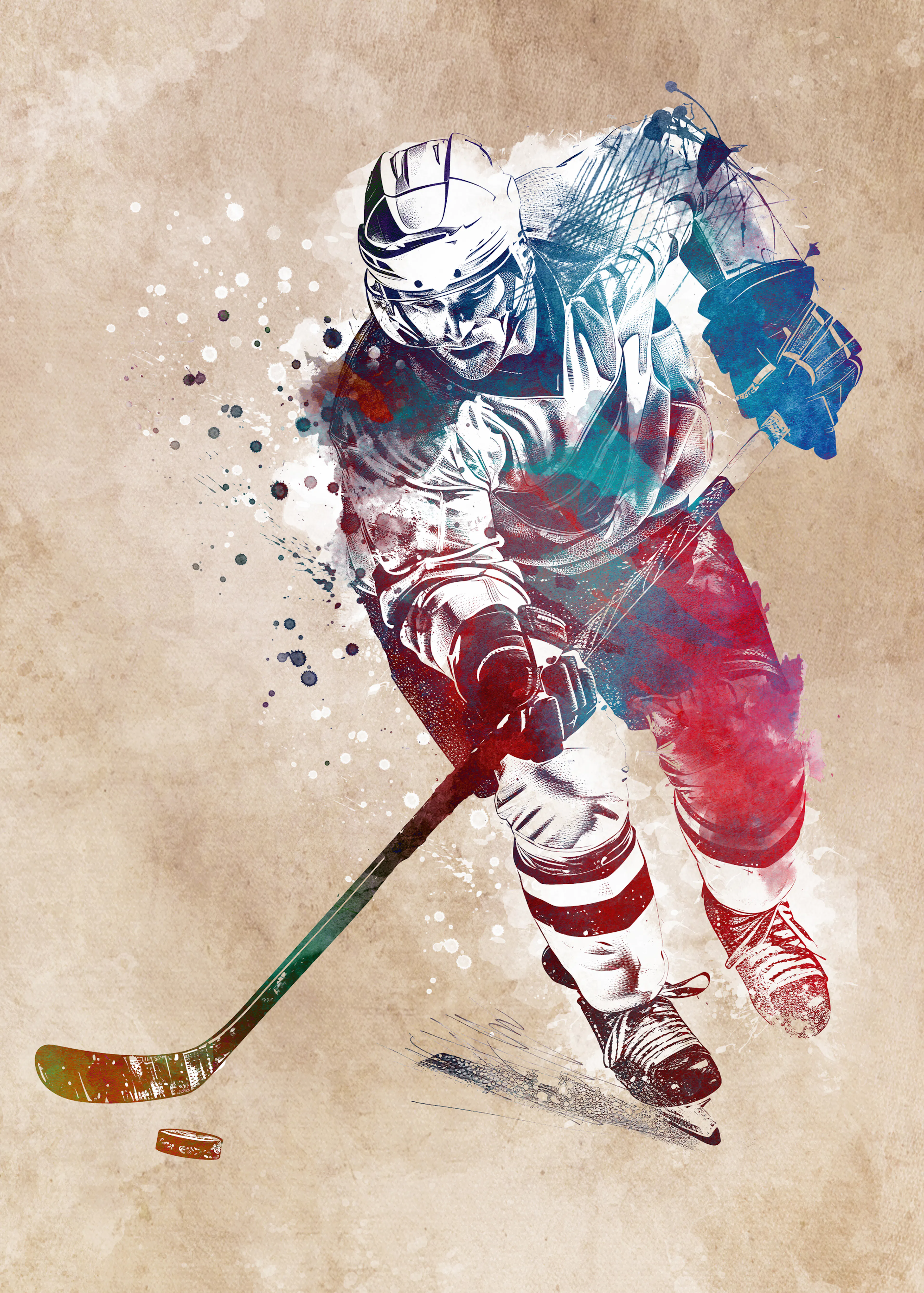Dynamic Hockey Poster 0