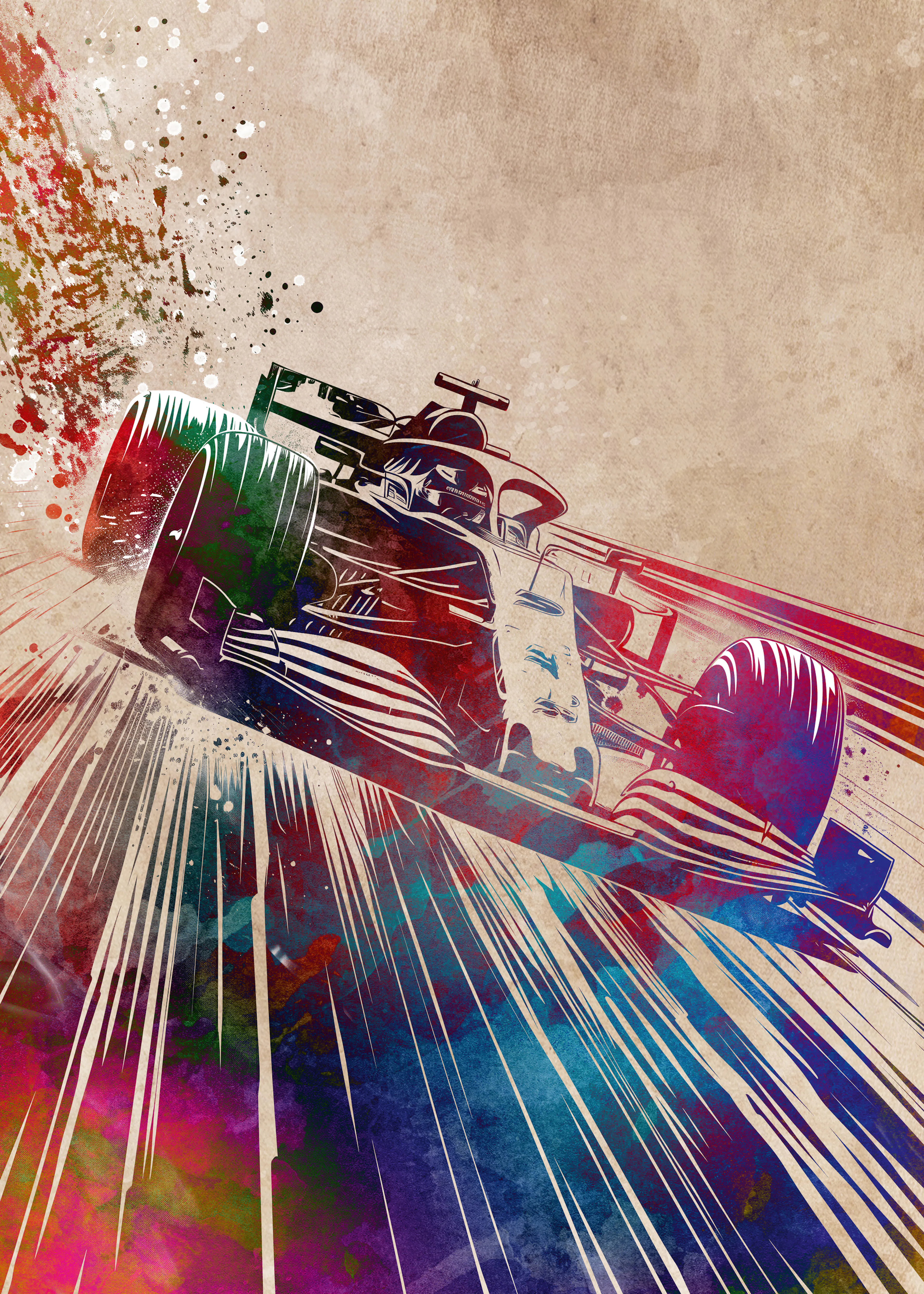 Speed Burst Poster 0
