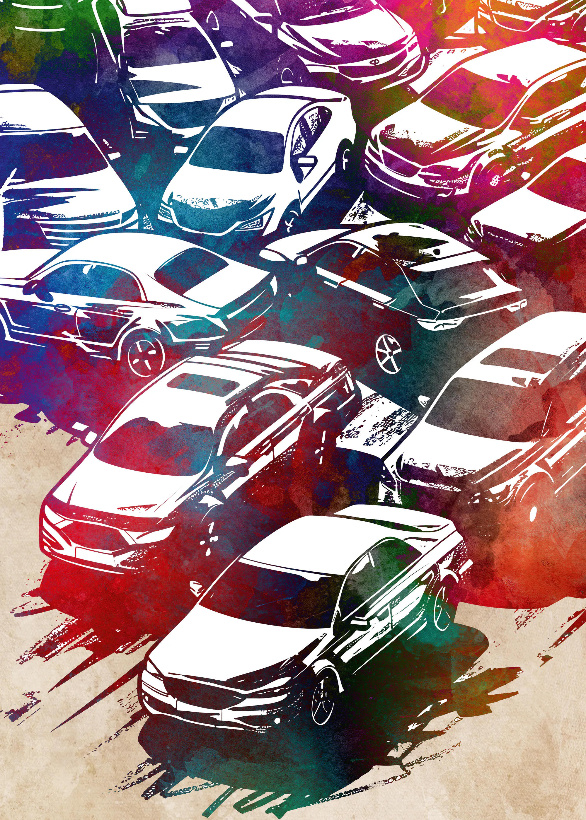 Urban Traffic Poster 0