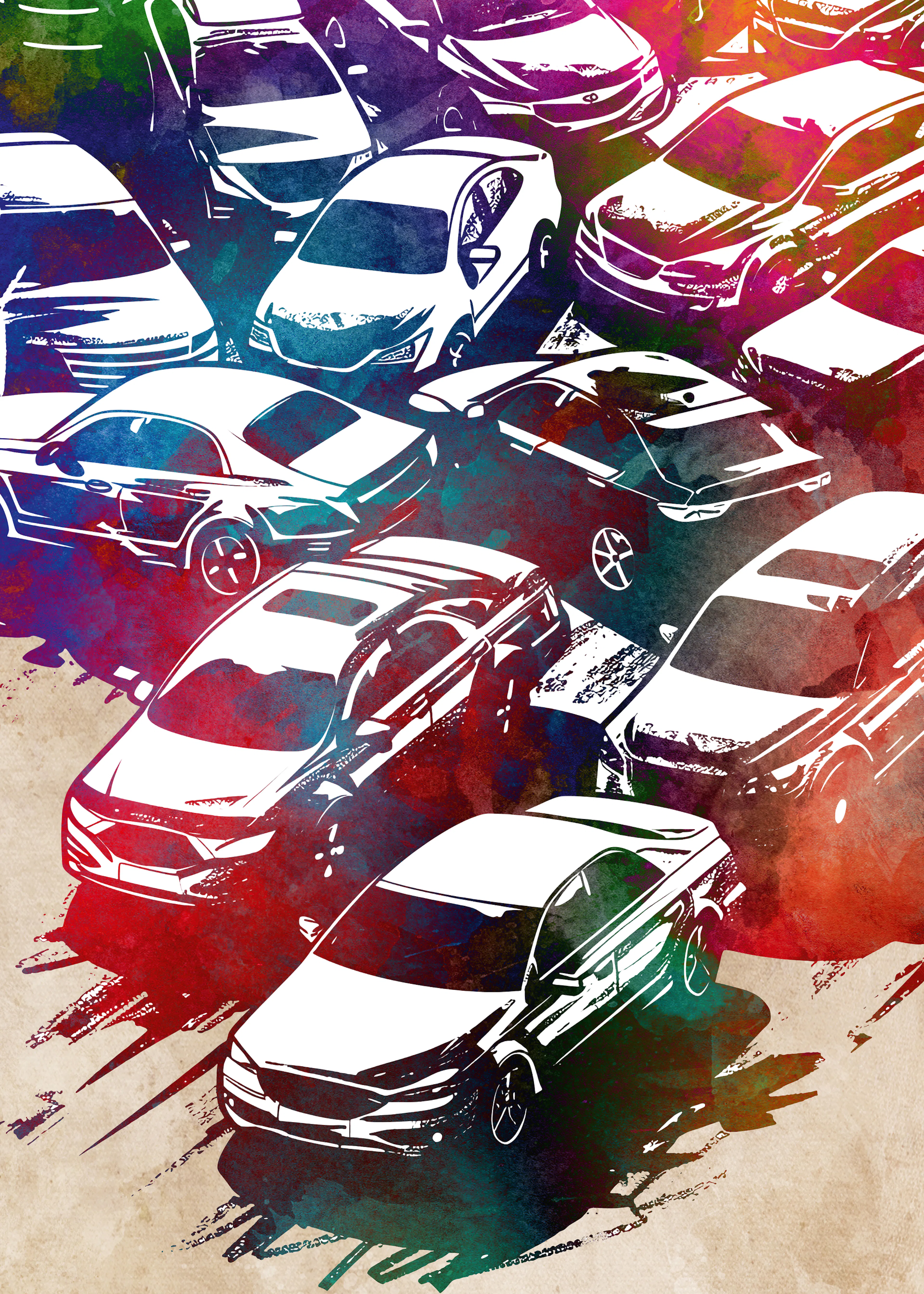 Urban Traffic Poster 0