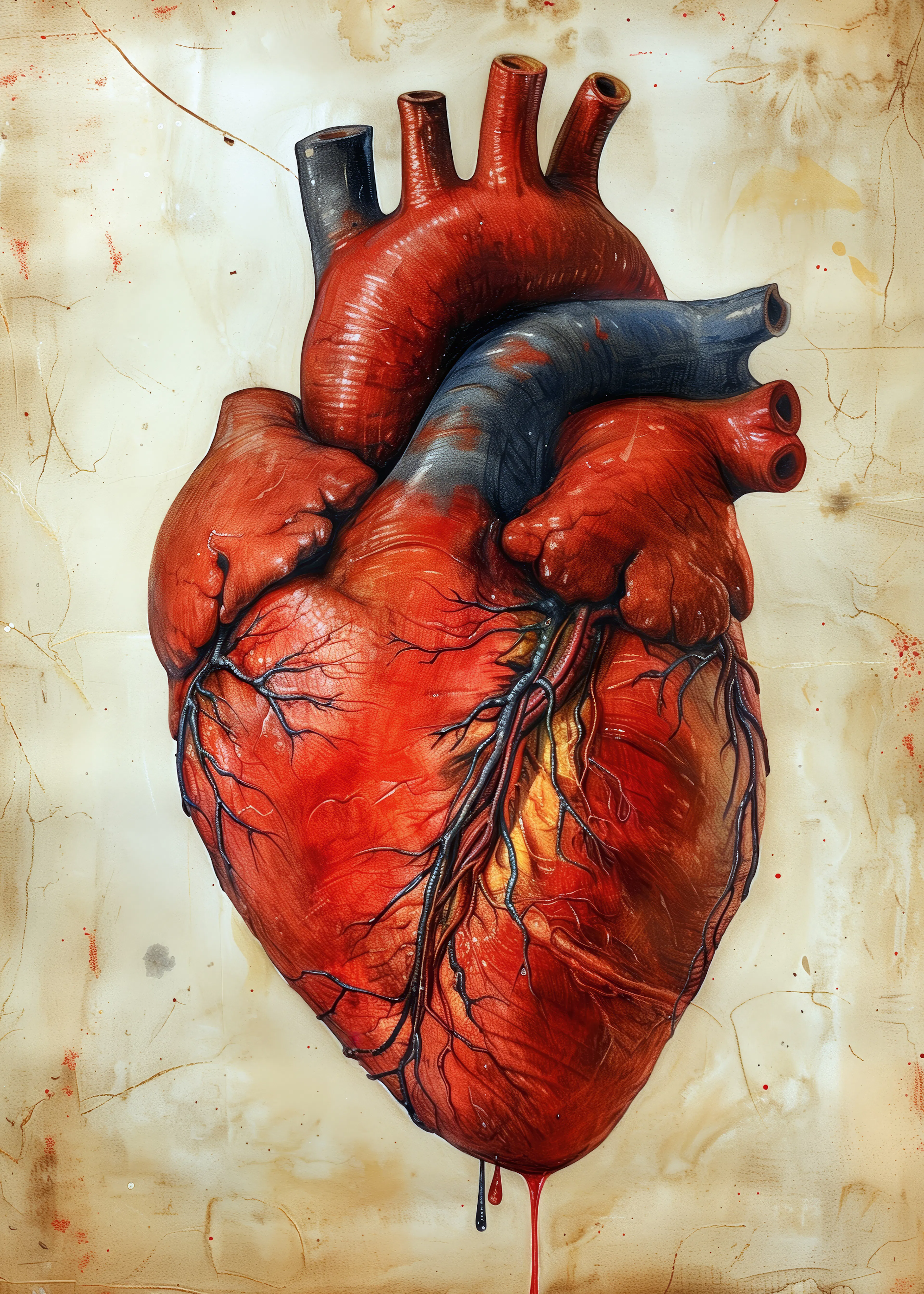 Anatomical Heart Poster 0