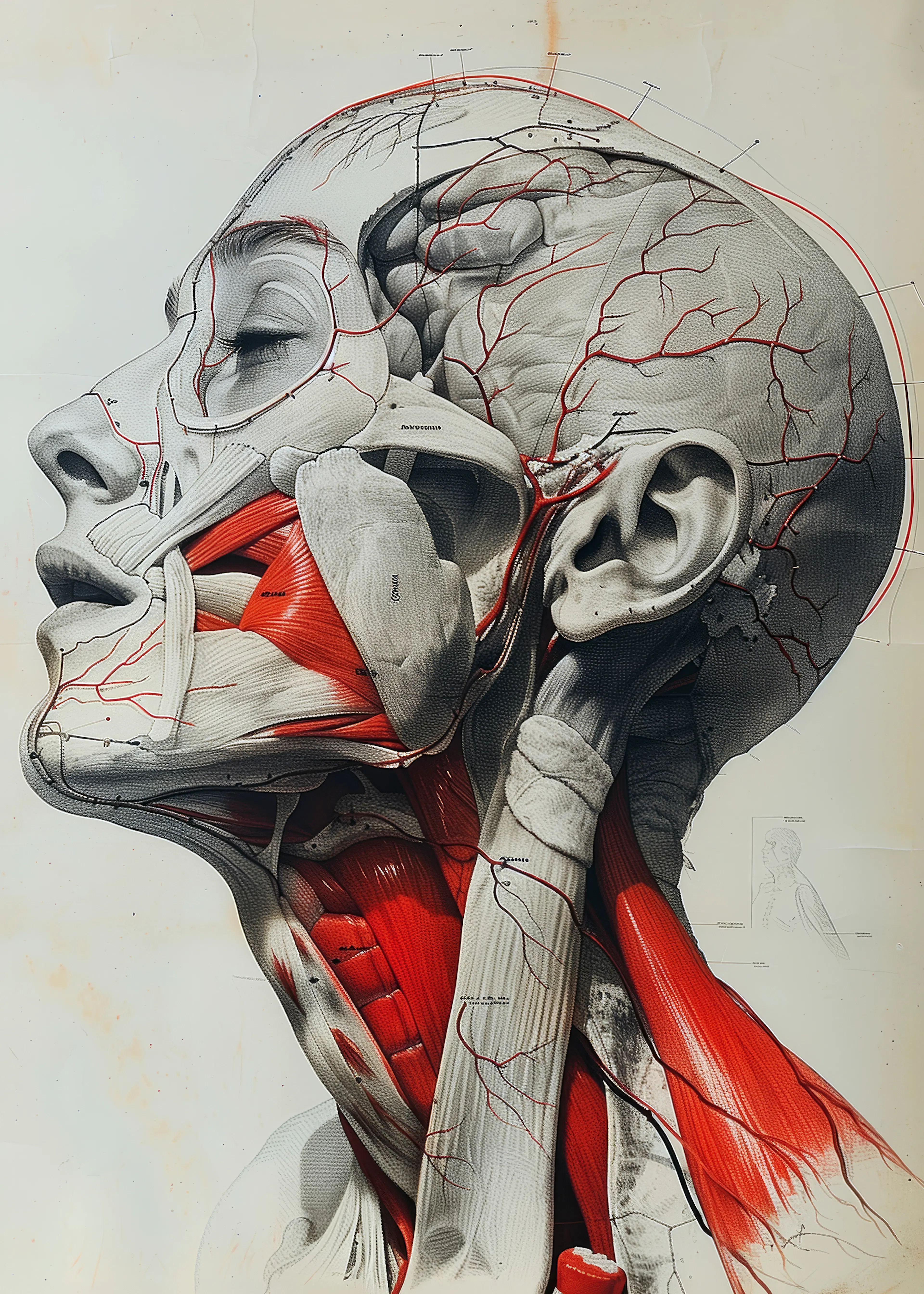 Anatomy Study Poster 0