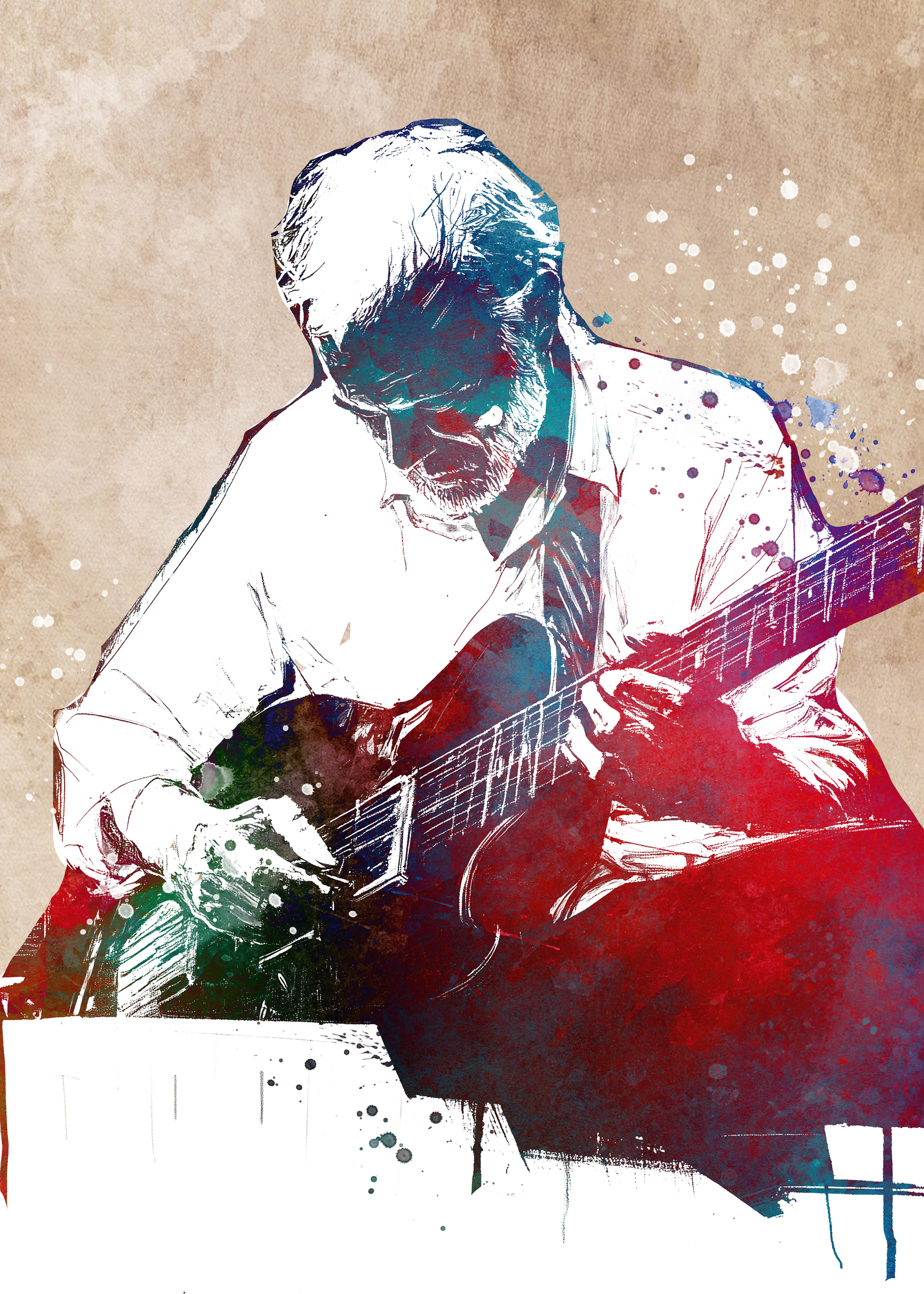 Blue Electric Soul Poster 0