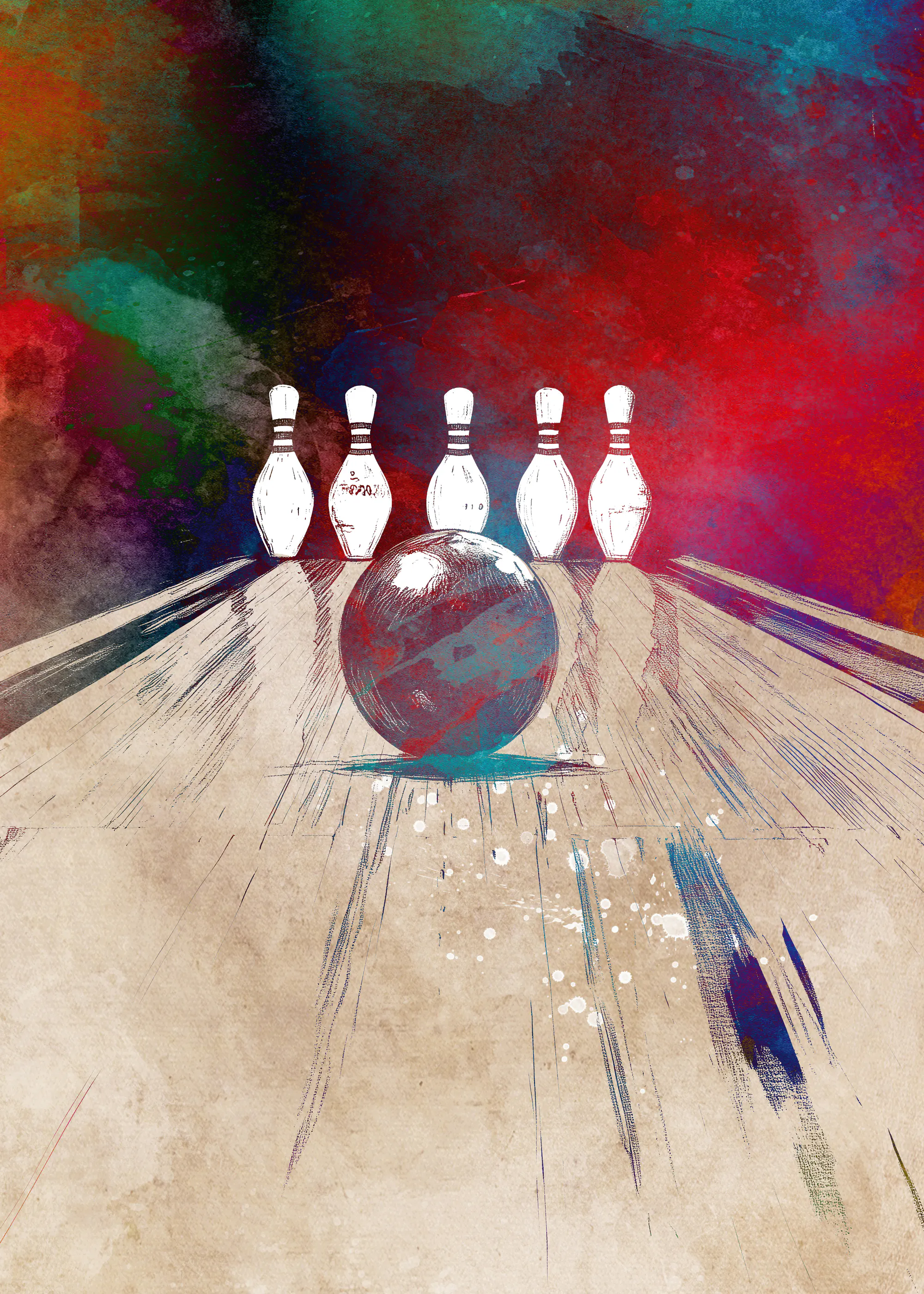 Cosmic Bowling Poster 0