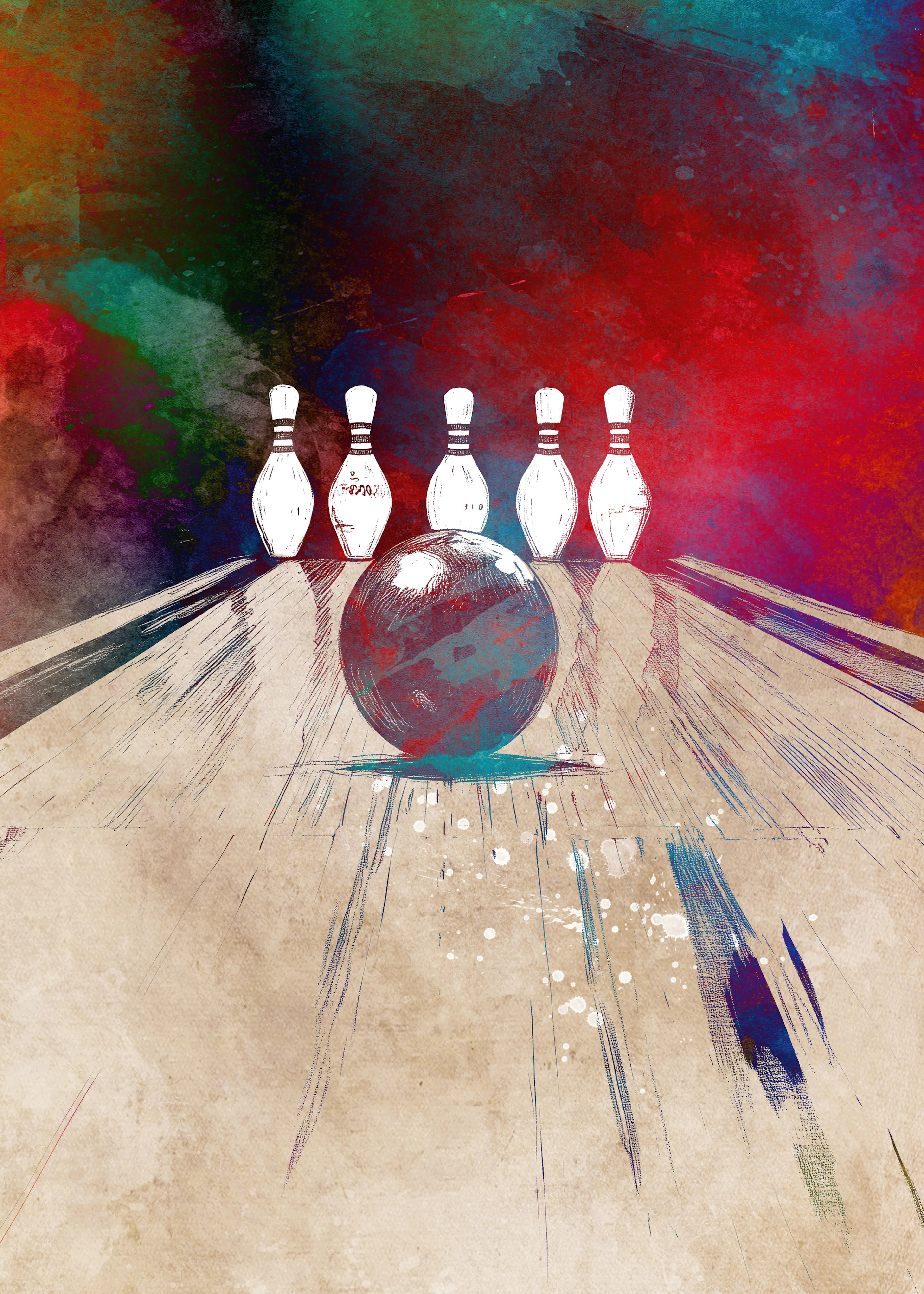 Cosmic Bowling Poster 0