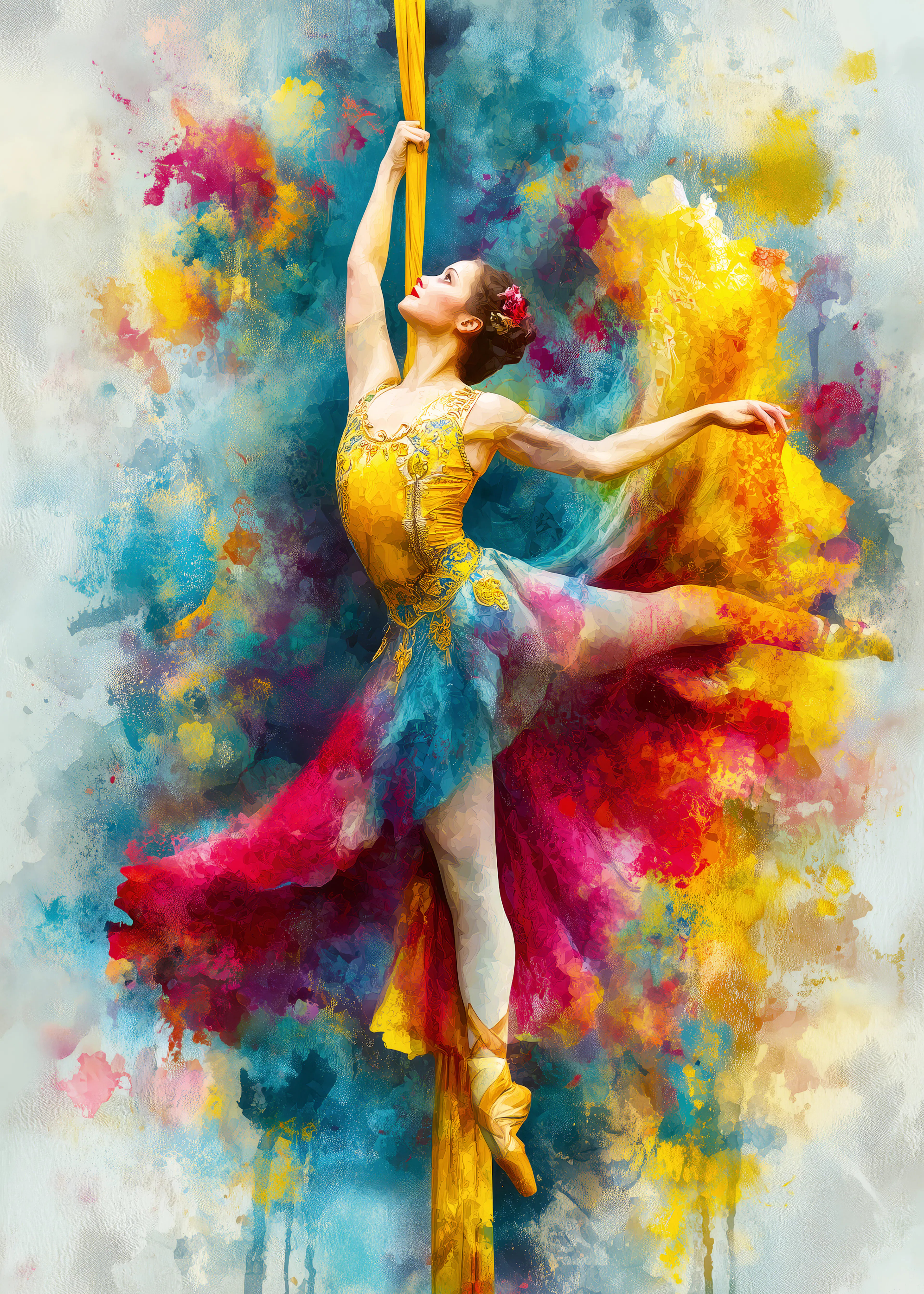 Colorful Dancer Poster 0