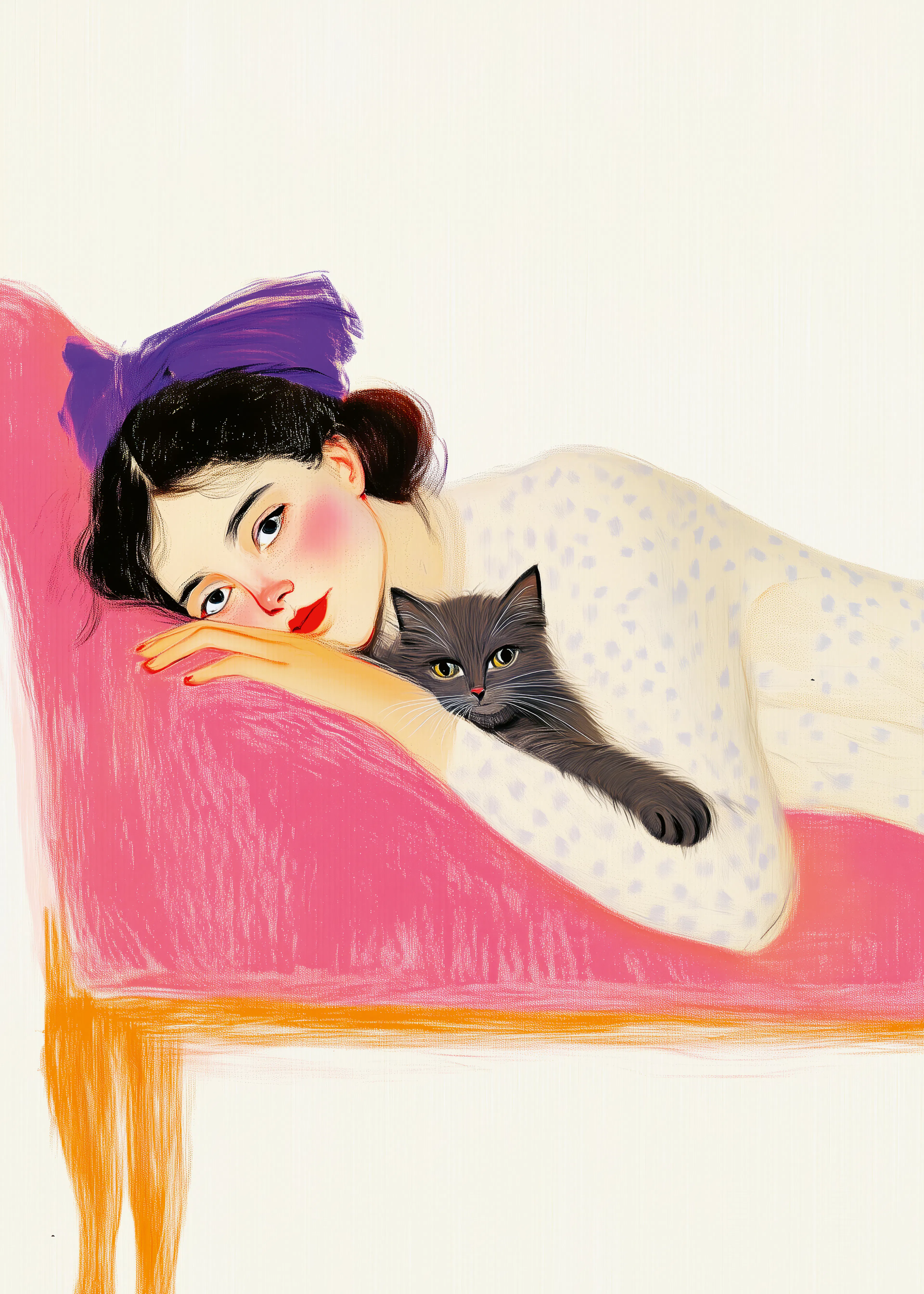 Cozy Cat Nap Poster 0