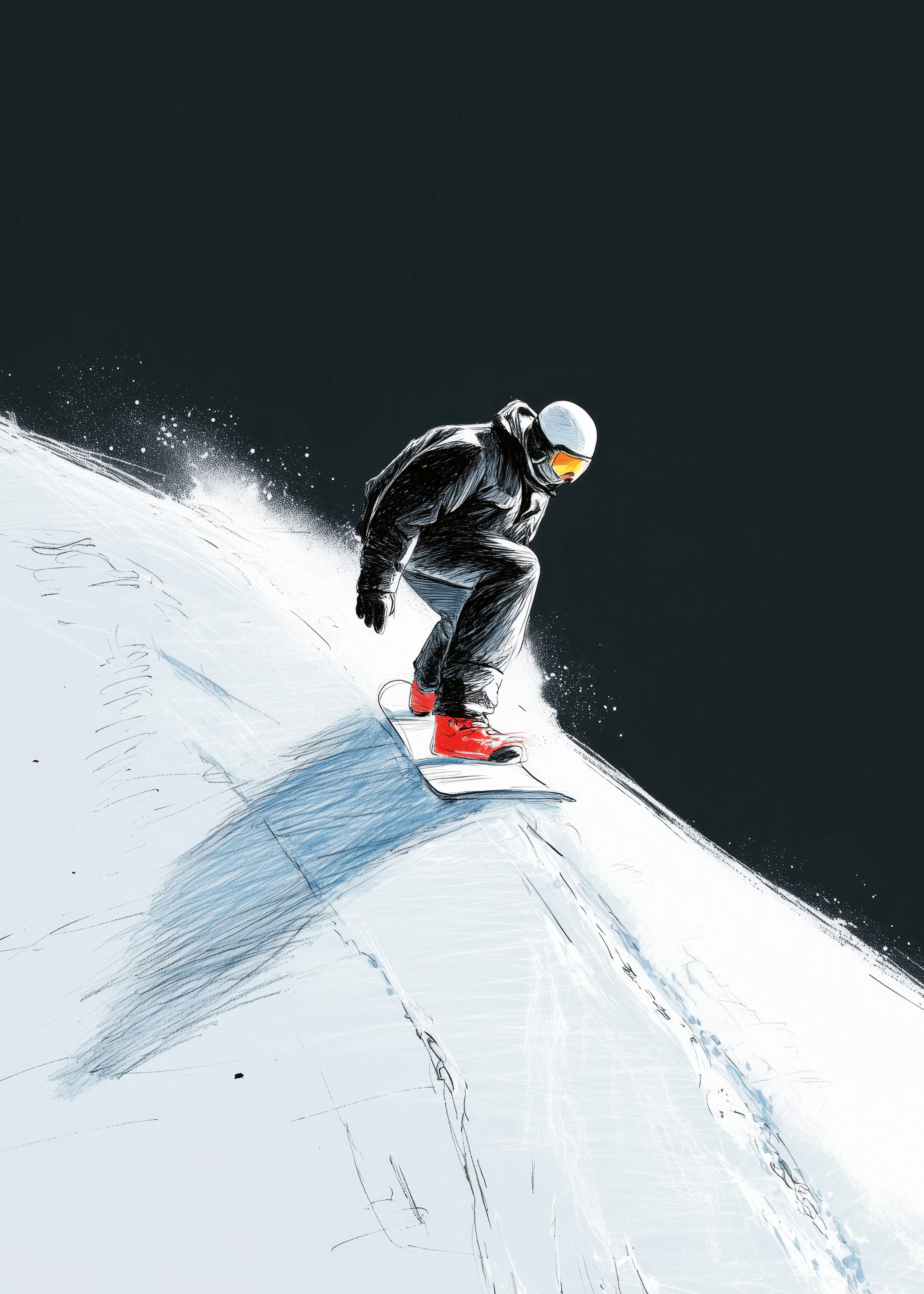 Ivory Snowboard Adventure Poster 0