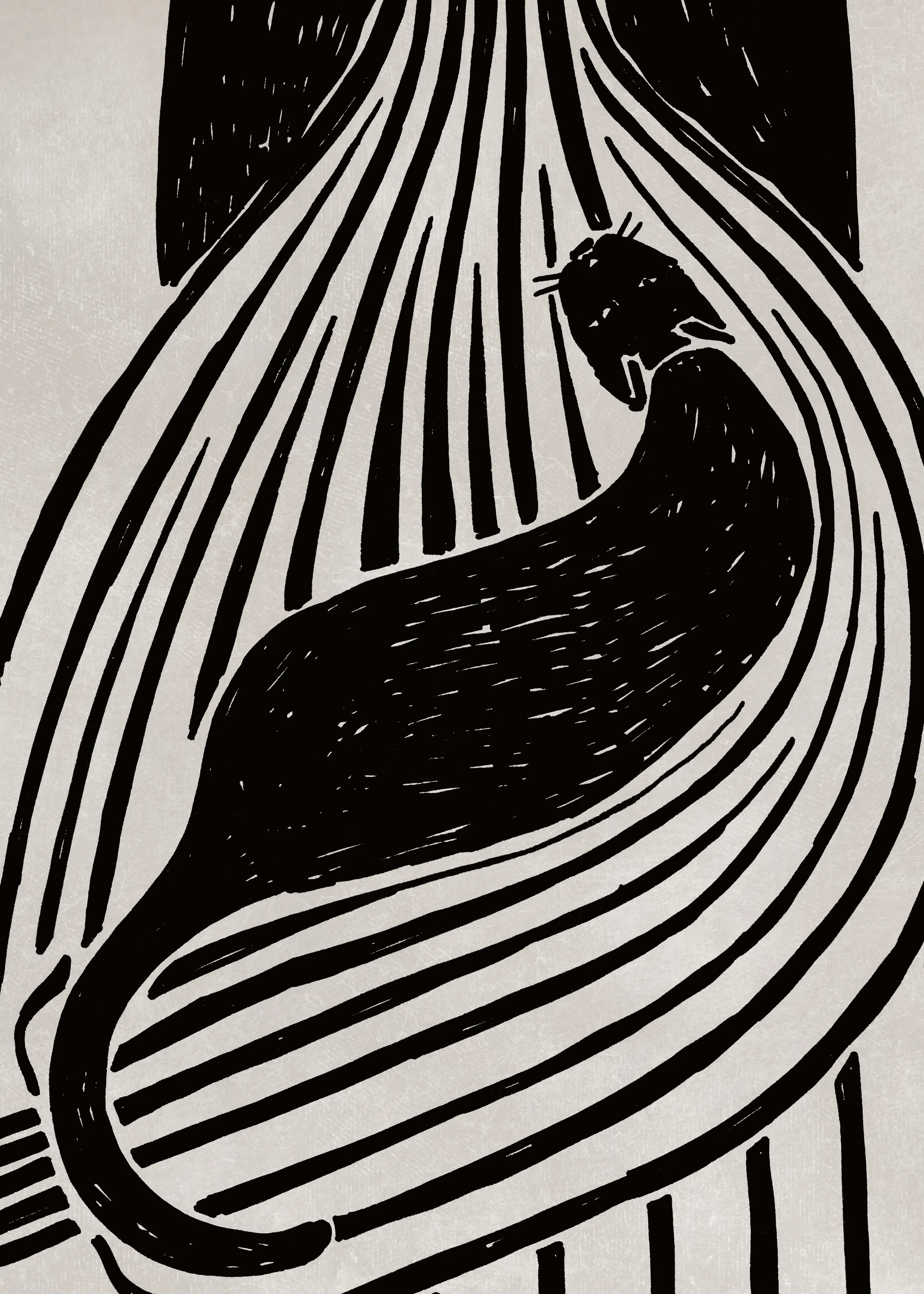 Black Cosmic Embrace Poster 0