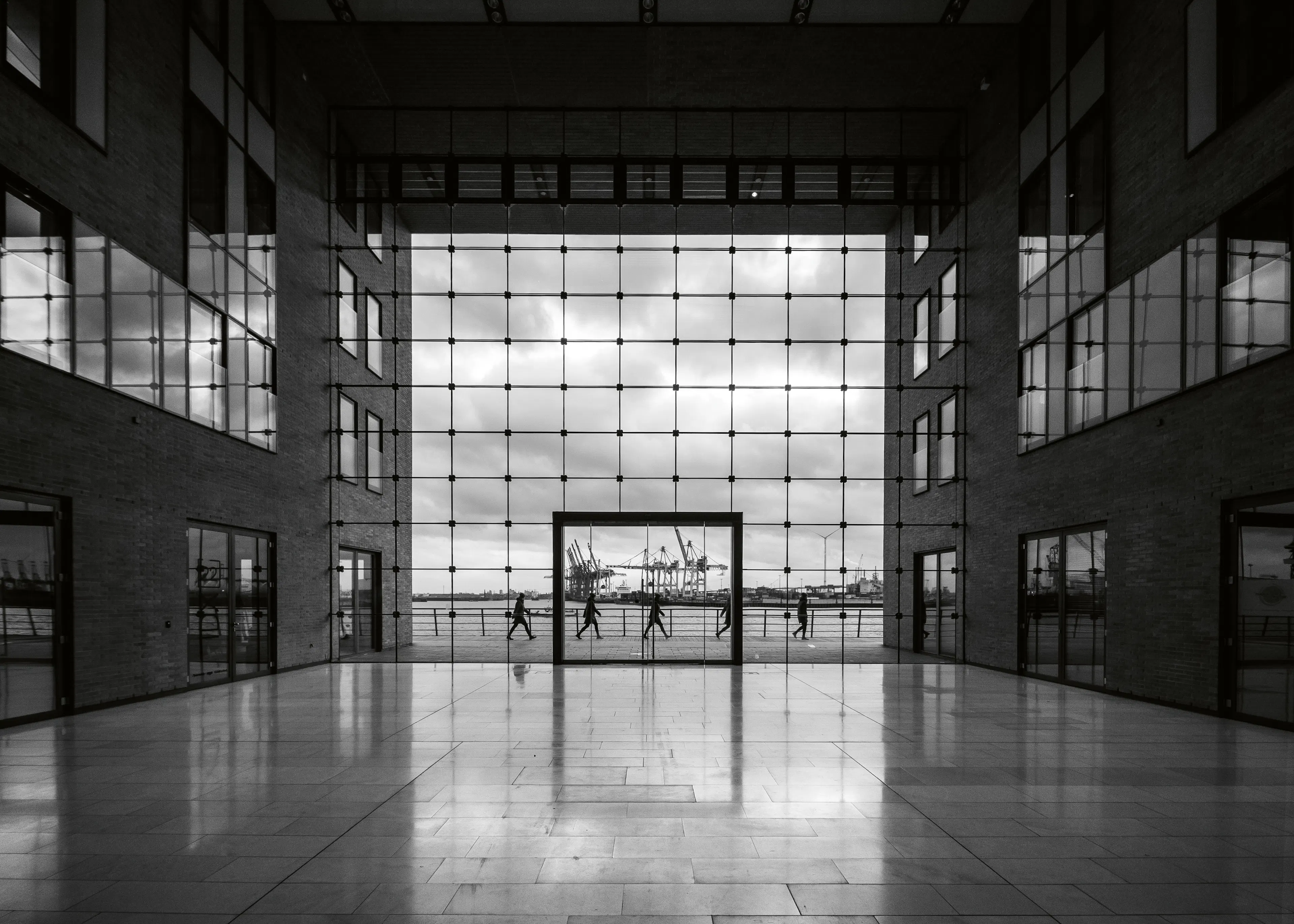 Silver Urban Solitude Poster 0