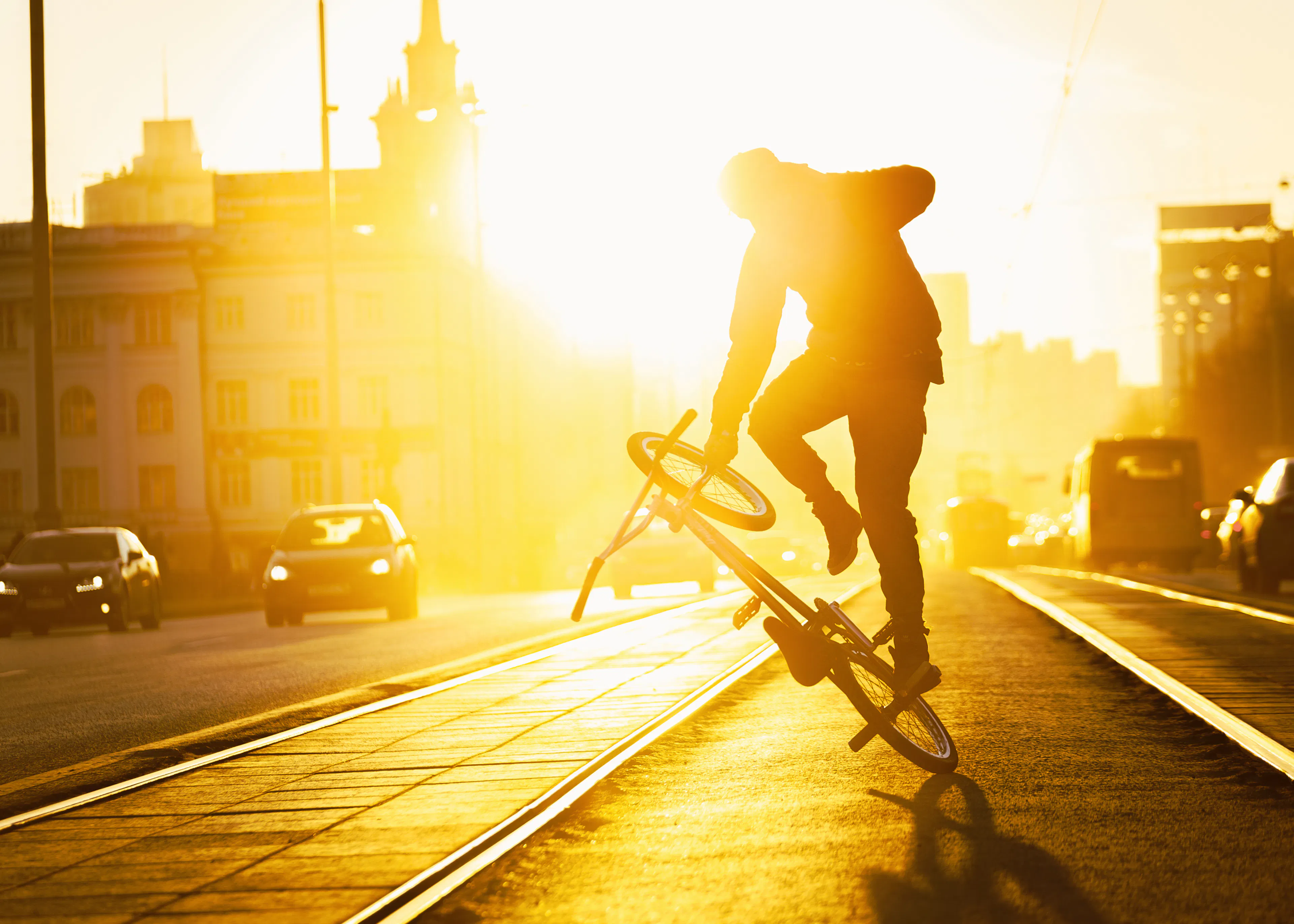 Urban Bike Stunt Poster 0