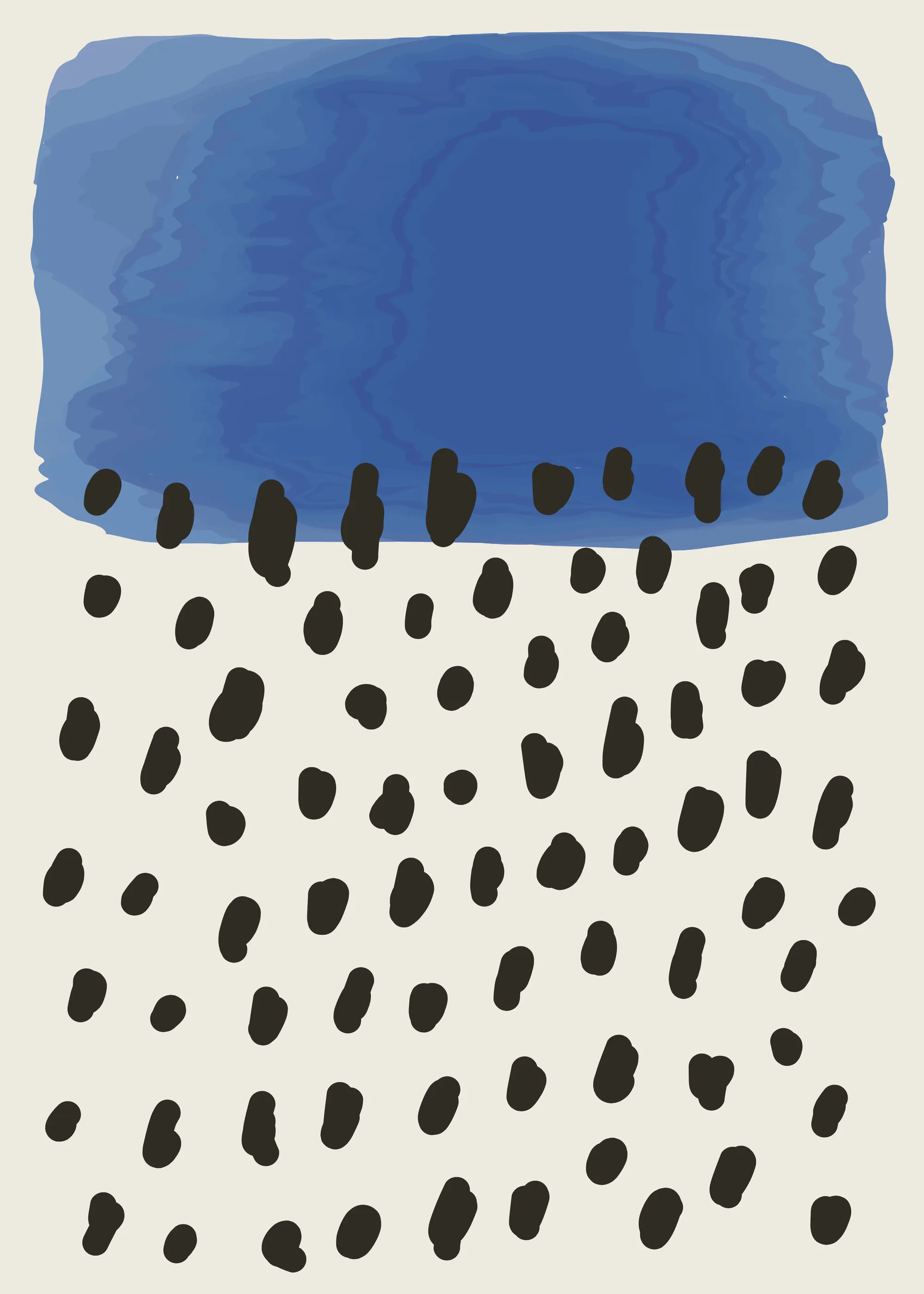 Rainfall Art Poster 0